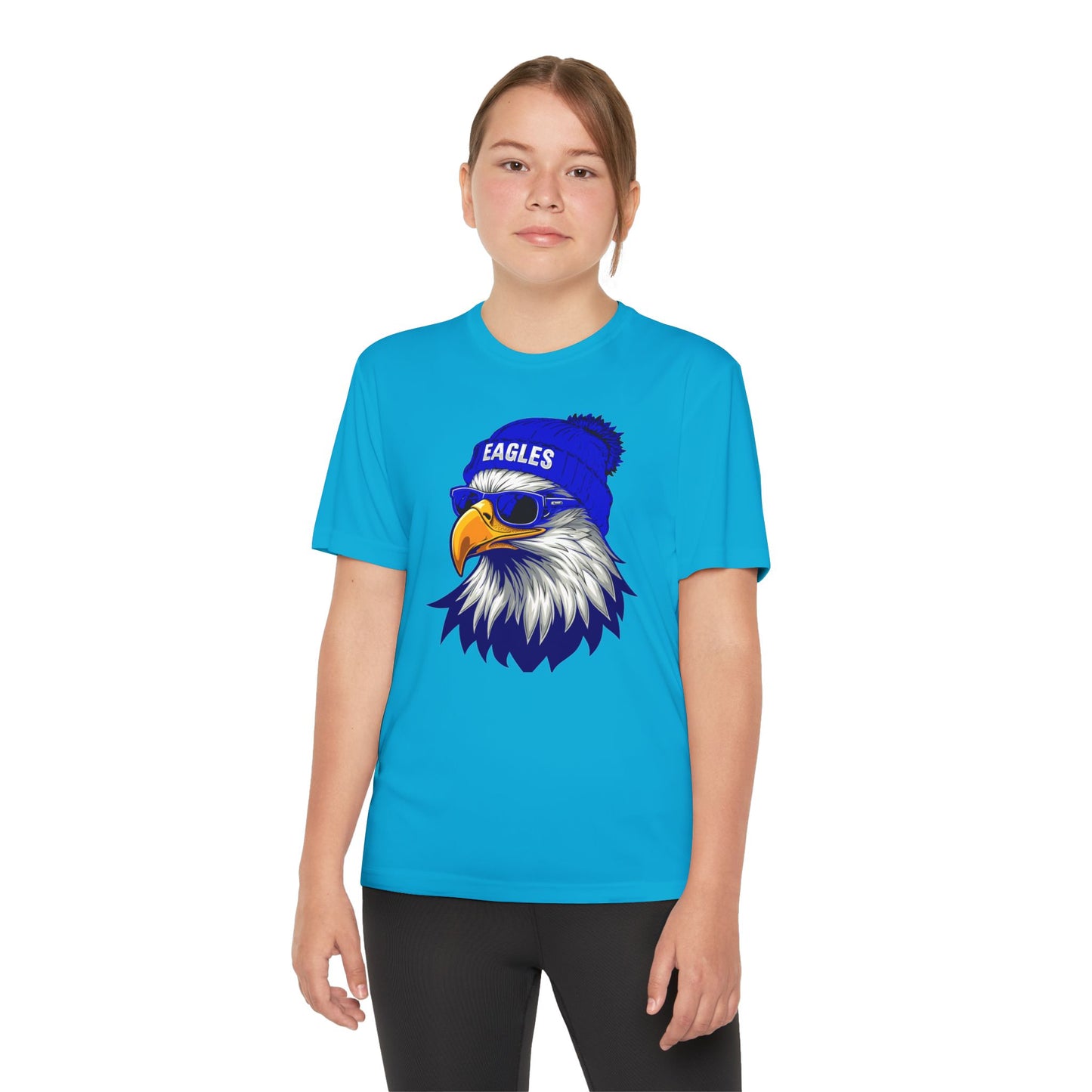 Youth Performance "Eagle Beanie" Tee