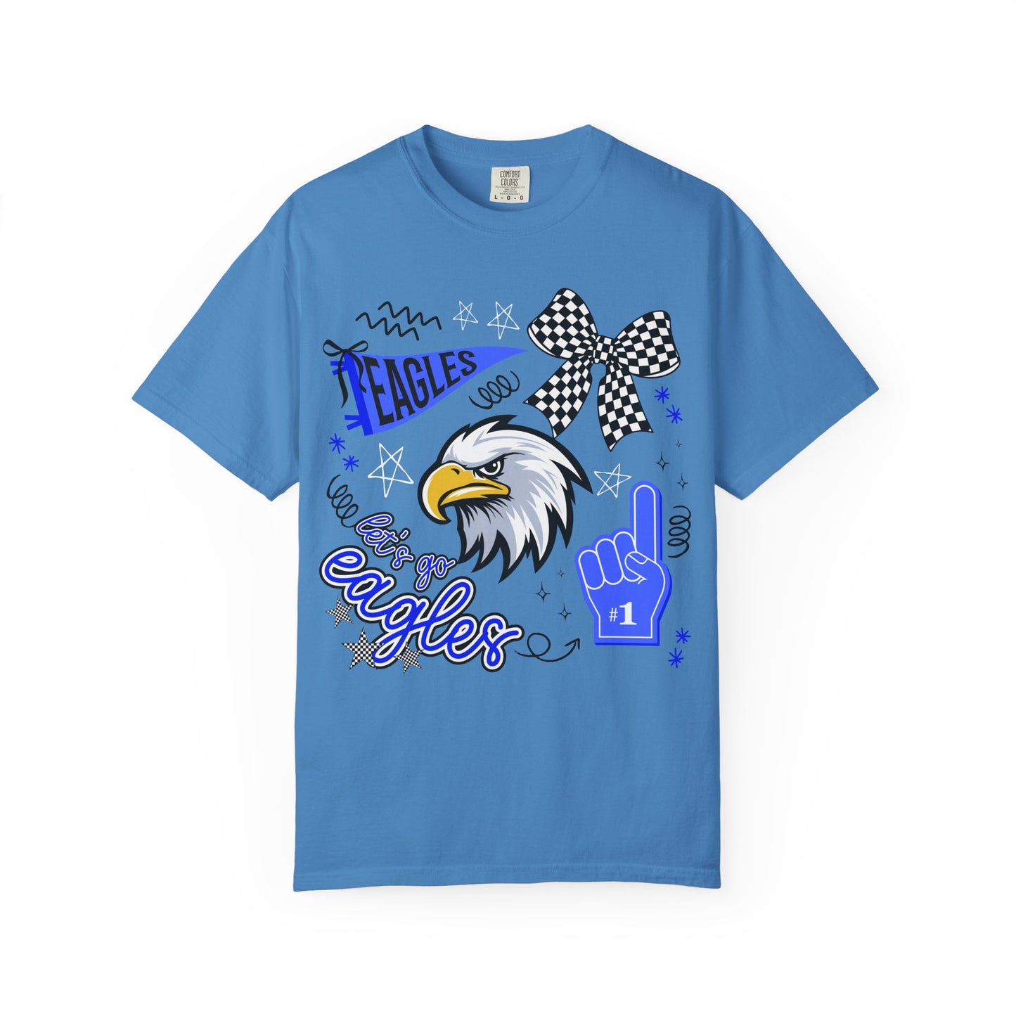 Comfort Colors "Eagles Doodle" Tee