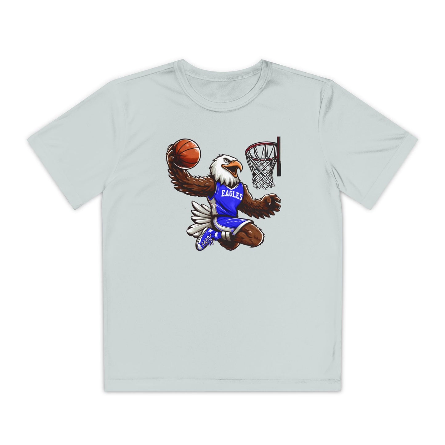 Youth Performance "Eagle Basketball Player" Tee