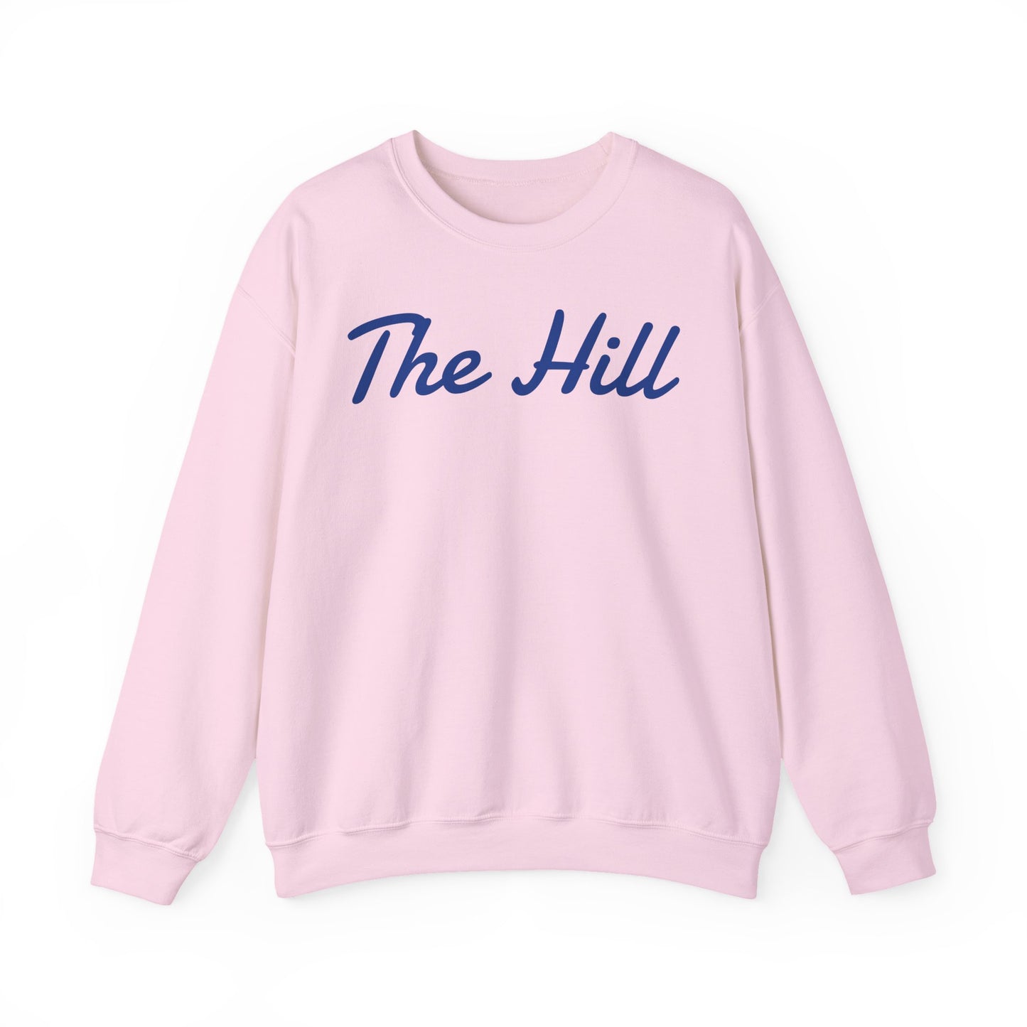 Embroidered "The Hill" Crewneck Sweatshirt
