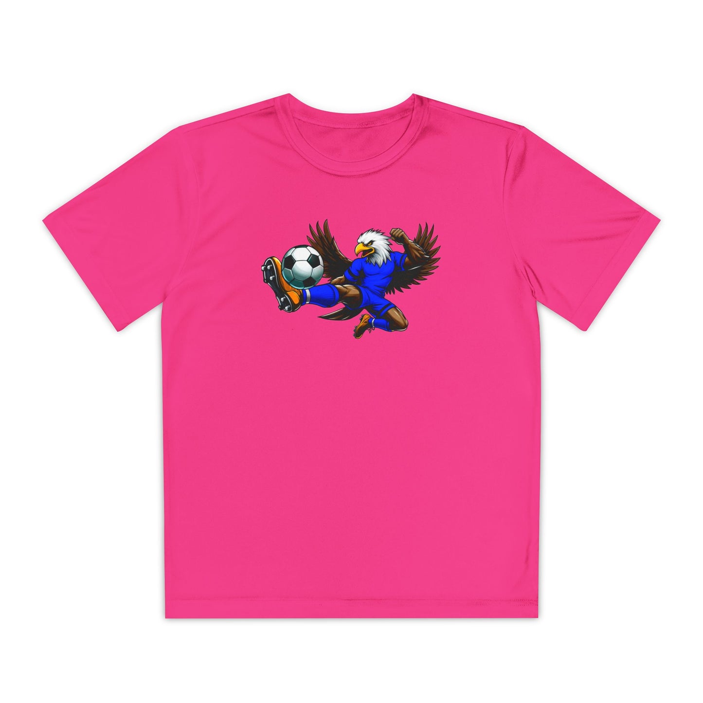 Youth Performance "Eagle Soccer Player" Tee