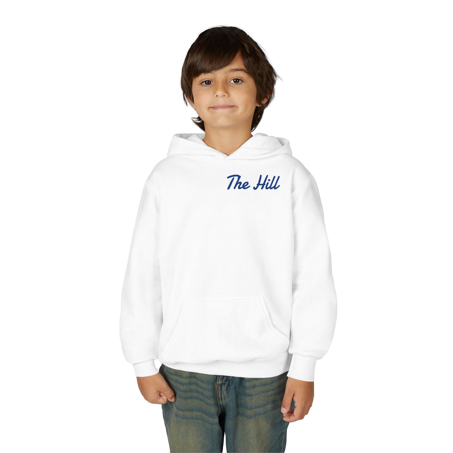 Youth Embroidered "The Hill" Hoodie
