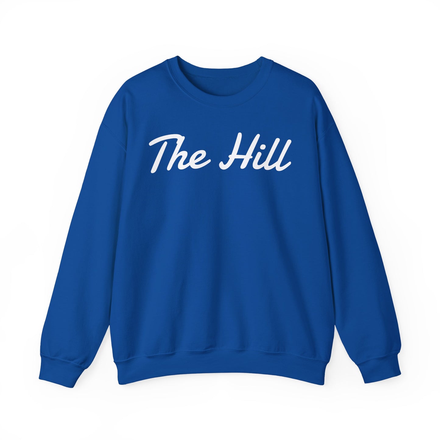 Embroidered "The Hill" Crewneck Sweatshirt