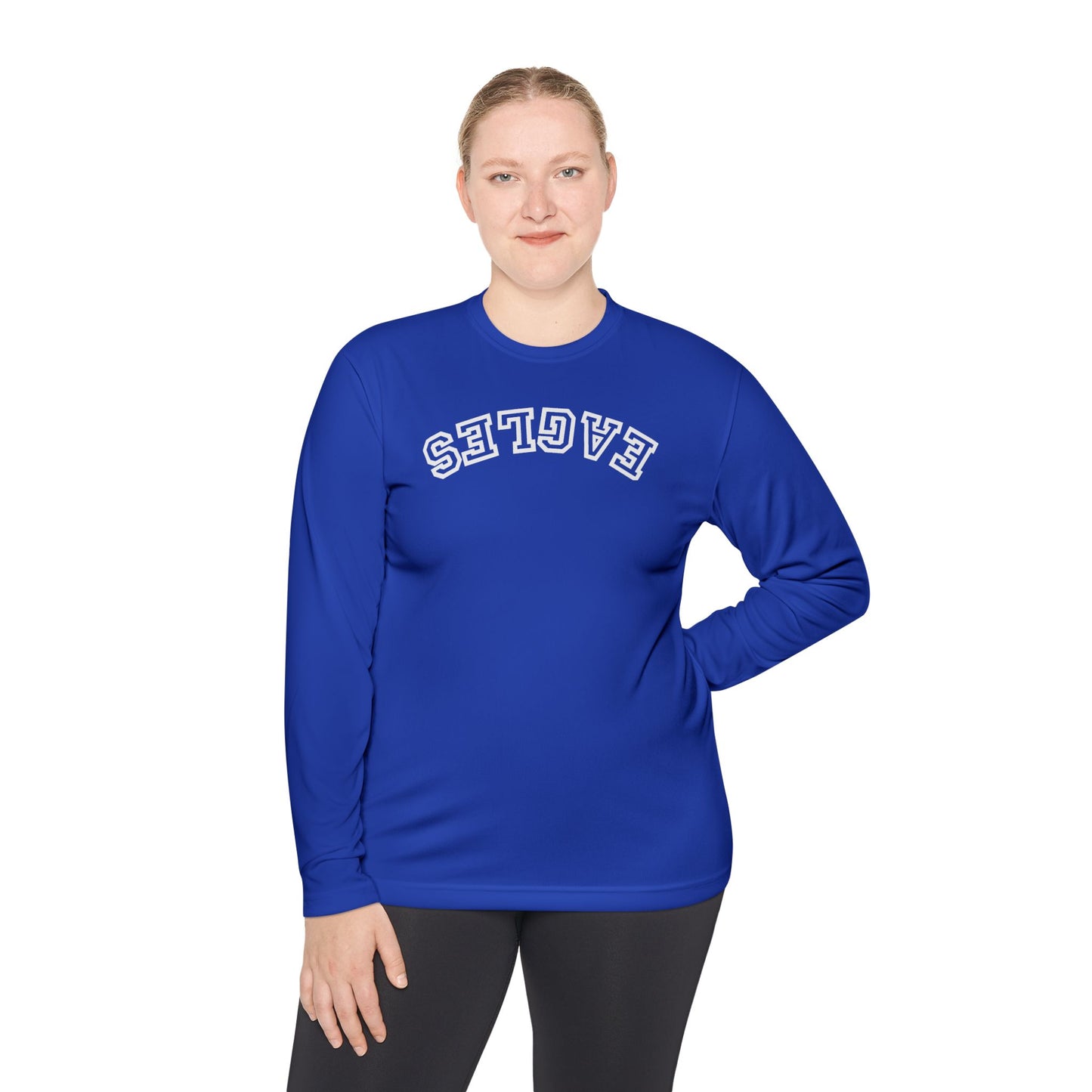 Performance "Upside Down Eagles" Long Sleeve Tee