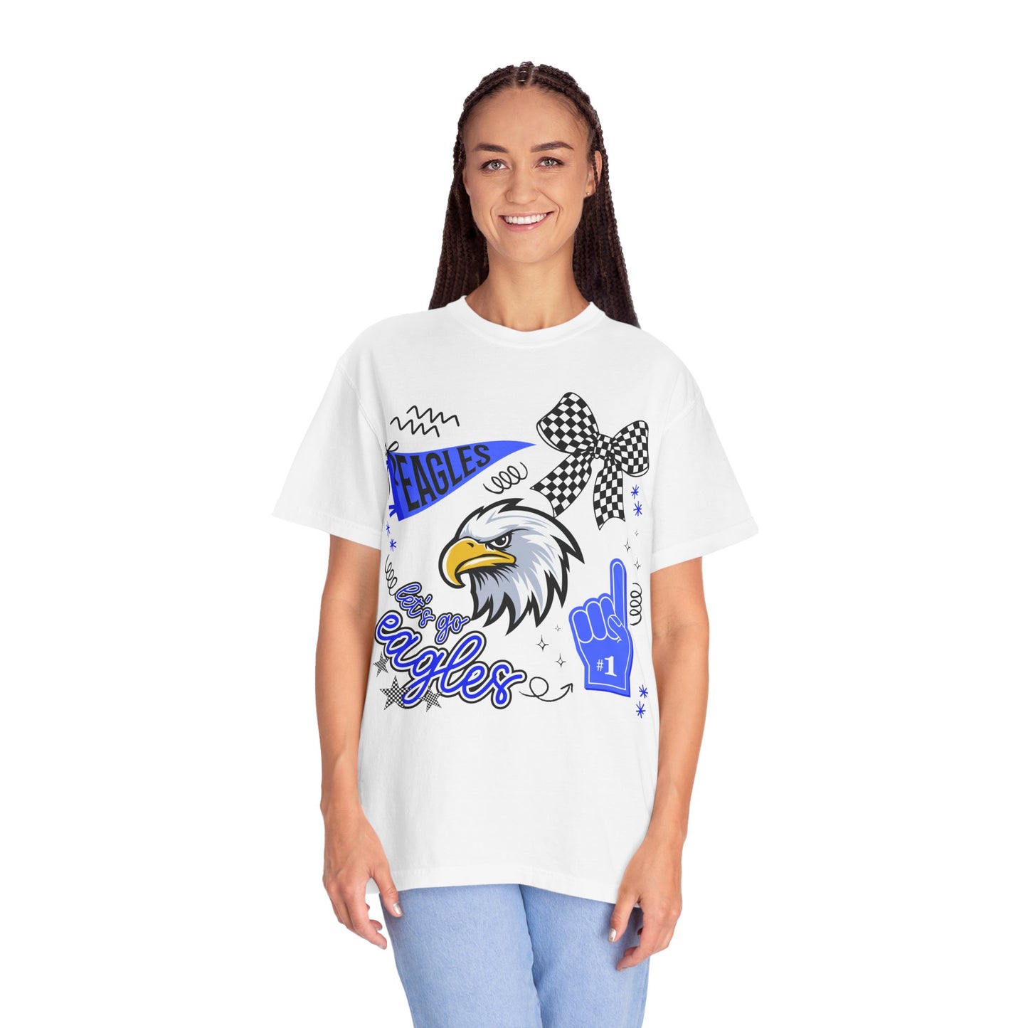 Comfort Colors "Eagles Doodle" Tee