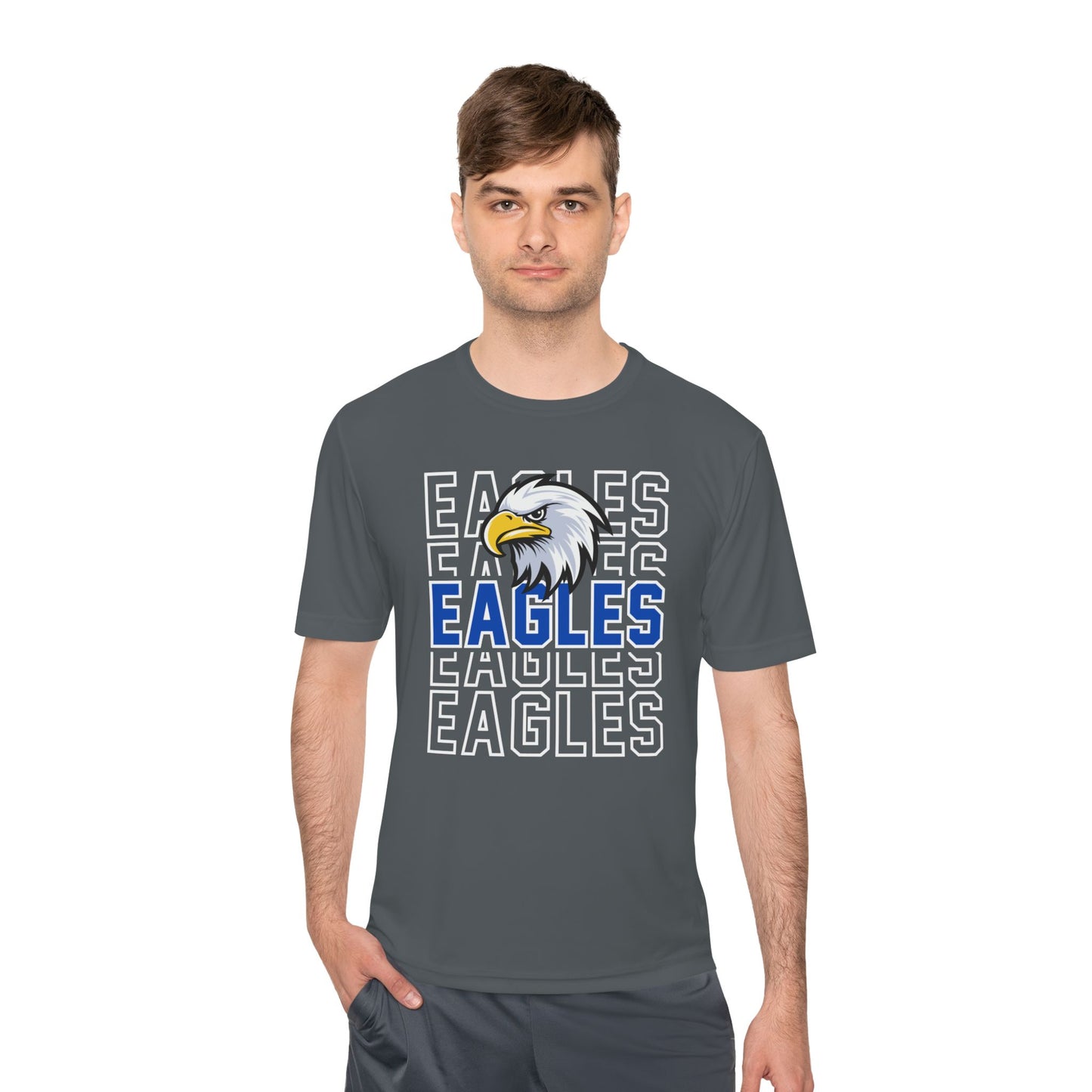Performance "Stacked Eagles" Tee