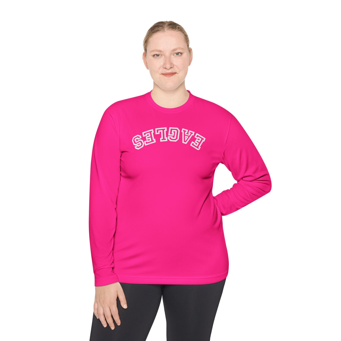 Performance "Upside Down Eagles" Long Sleeve Tee