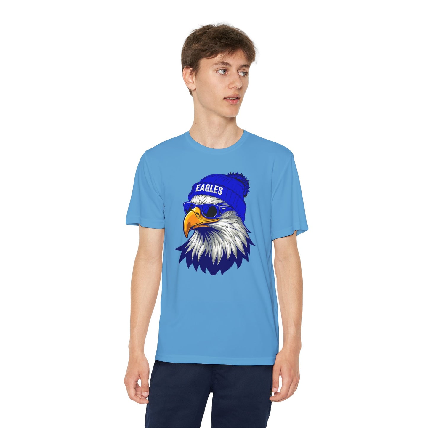Youth Performance "Eagle Beanie" Tee