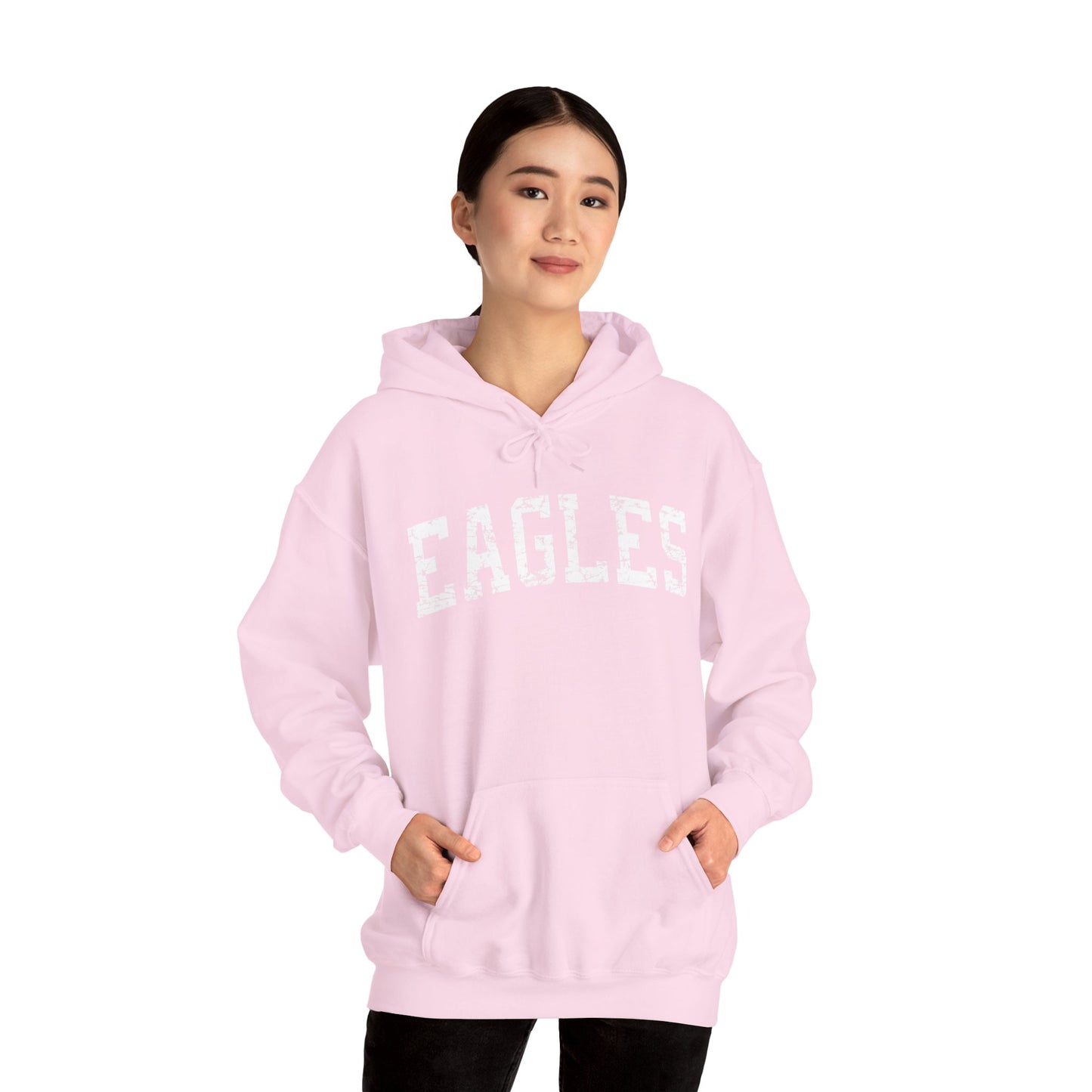 "Distressed Eagles" Hoodie