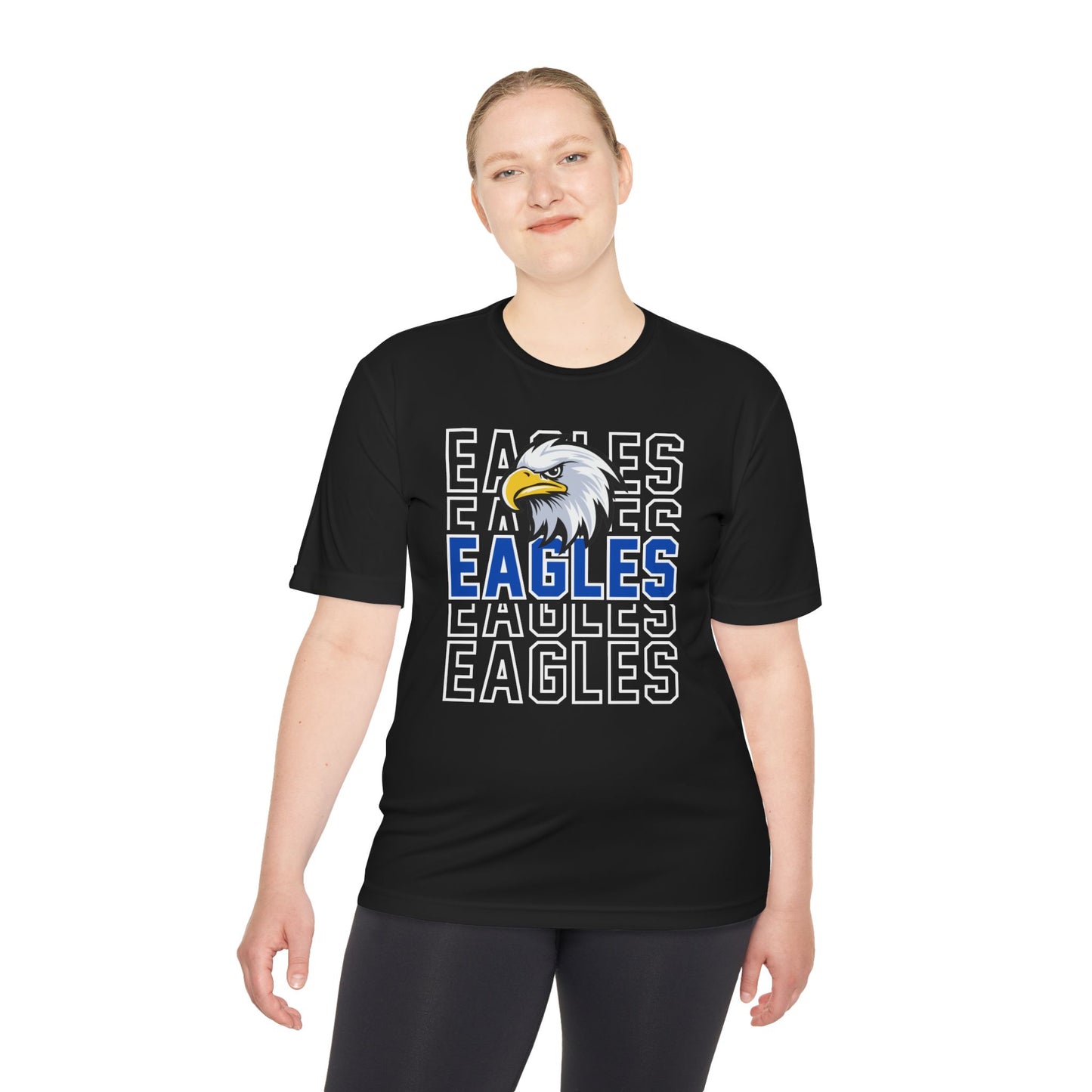 Performance "Stacked Eagles" Tee