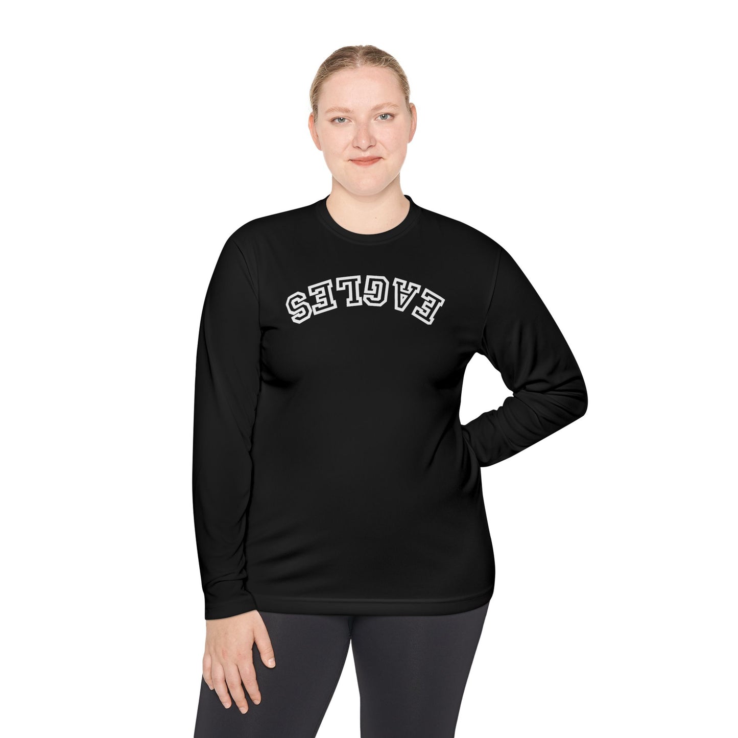 Performance "Upside Down Eagles" Long Sleeve Tee