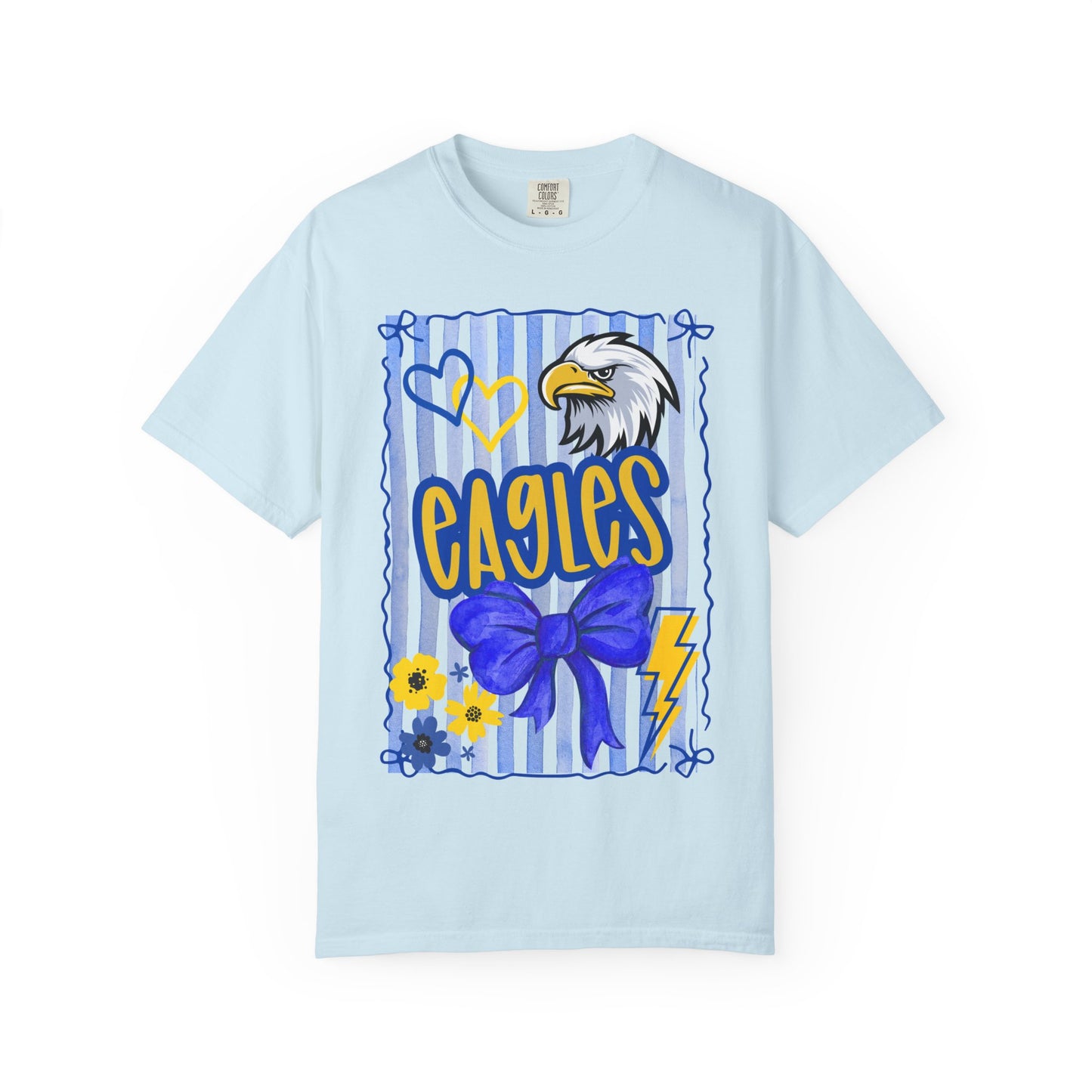 Comfort Colors "Preppy Eagle Collage" Tee