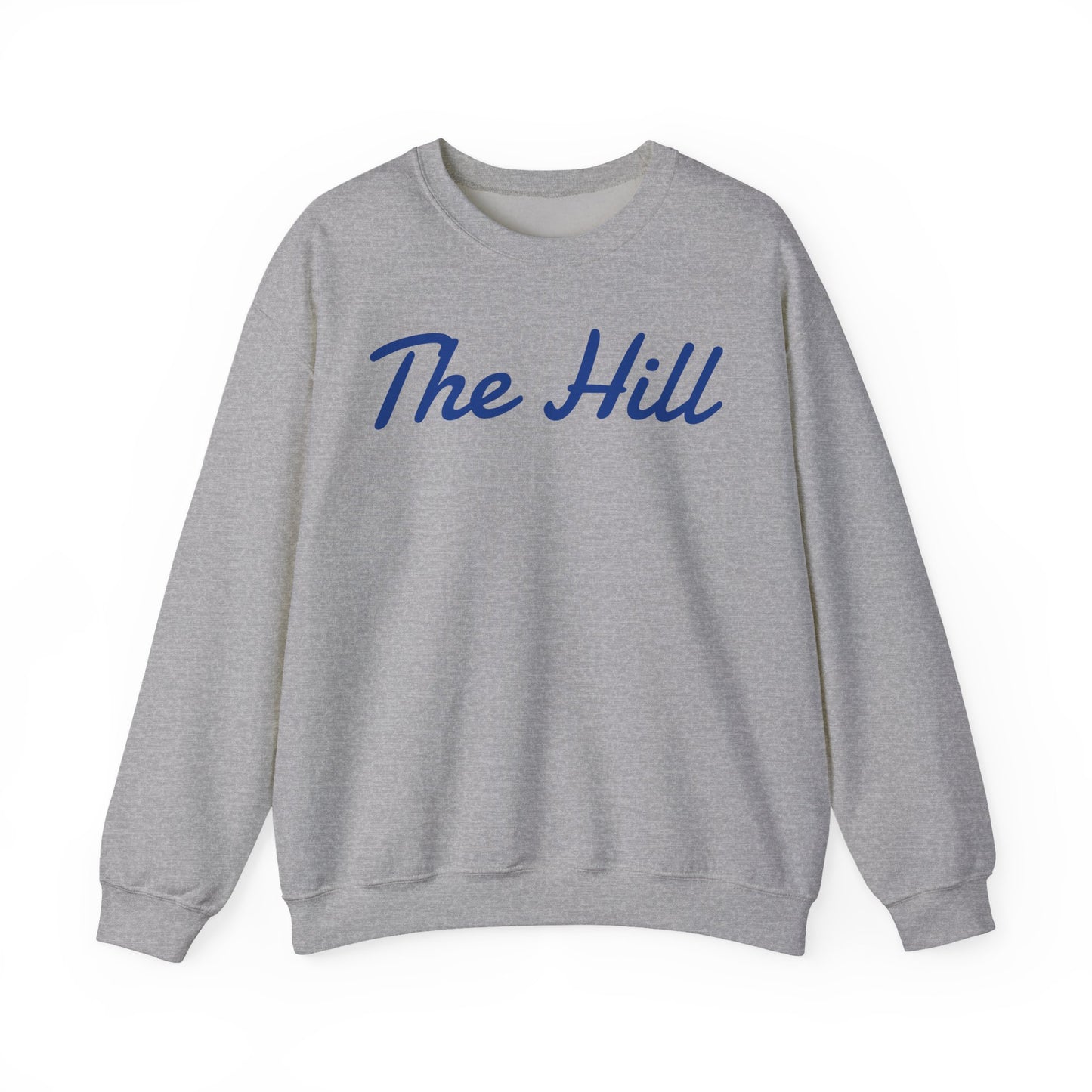 Embroidered "The Hill" Crewneck Sweatshirt