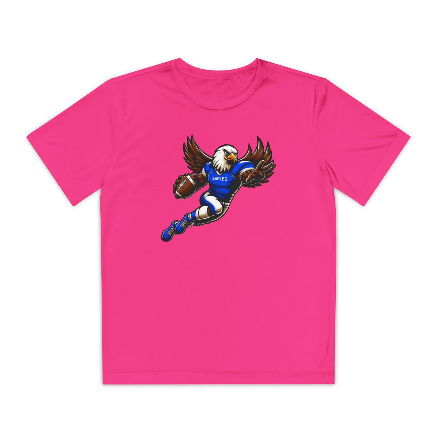 Youth Performance "Football Player Eagle" Tee