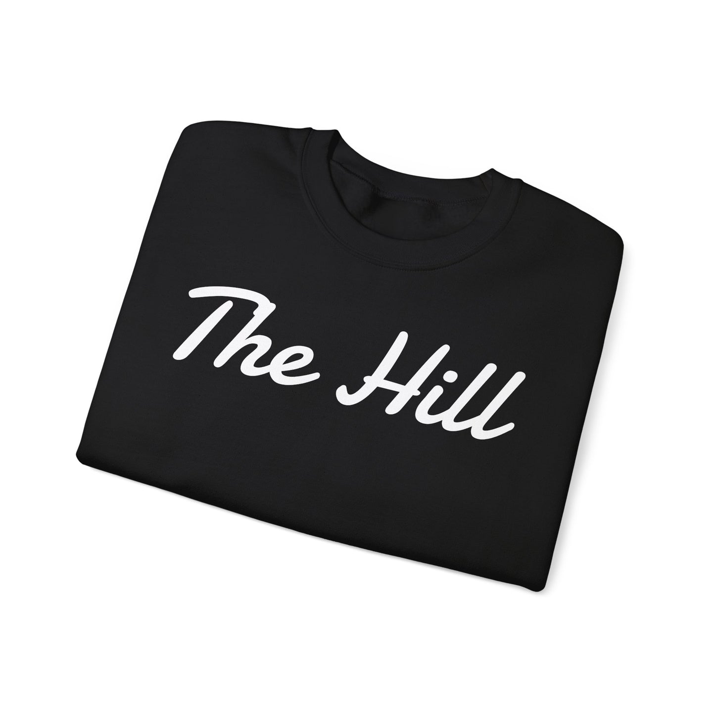 Embroidered "The Hill" Crewneck Sweatshirt