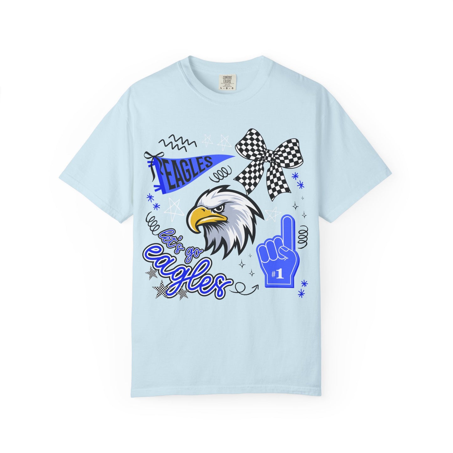 Comfort Colors "Eagles Doodle" Tee