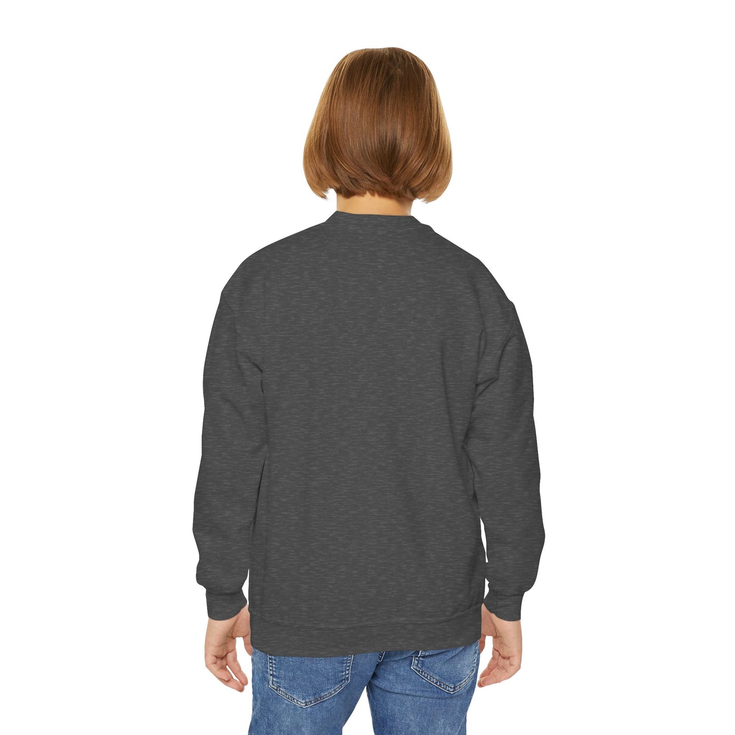 YOUTH Embroidered "The Hill" Crewneck Sweatshirt