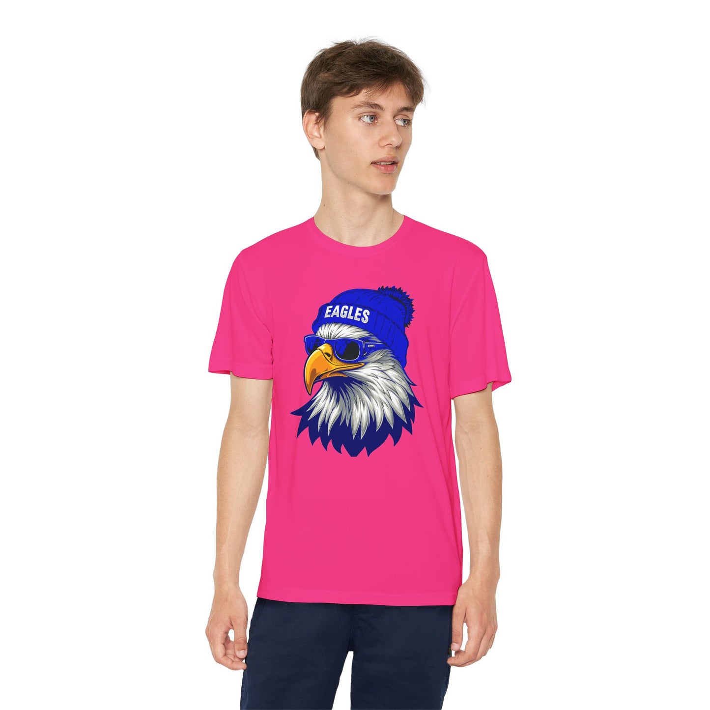 Youth Performance "Eagle Beanie" Tee