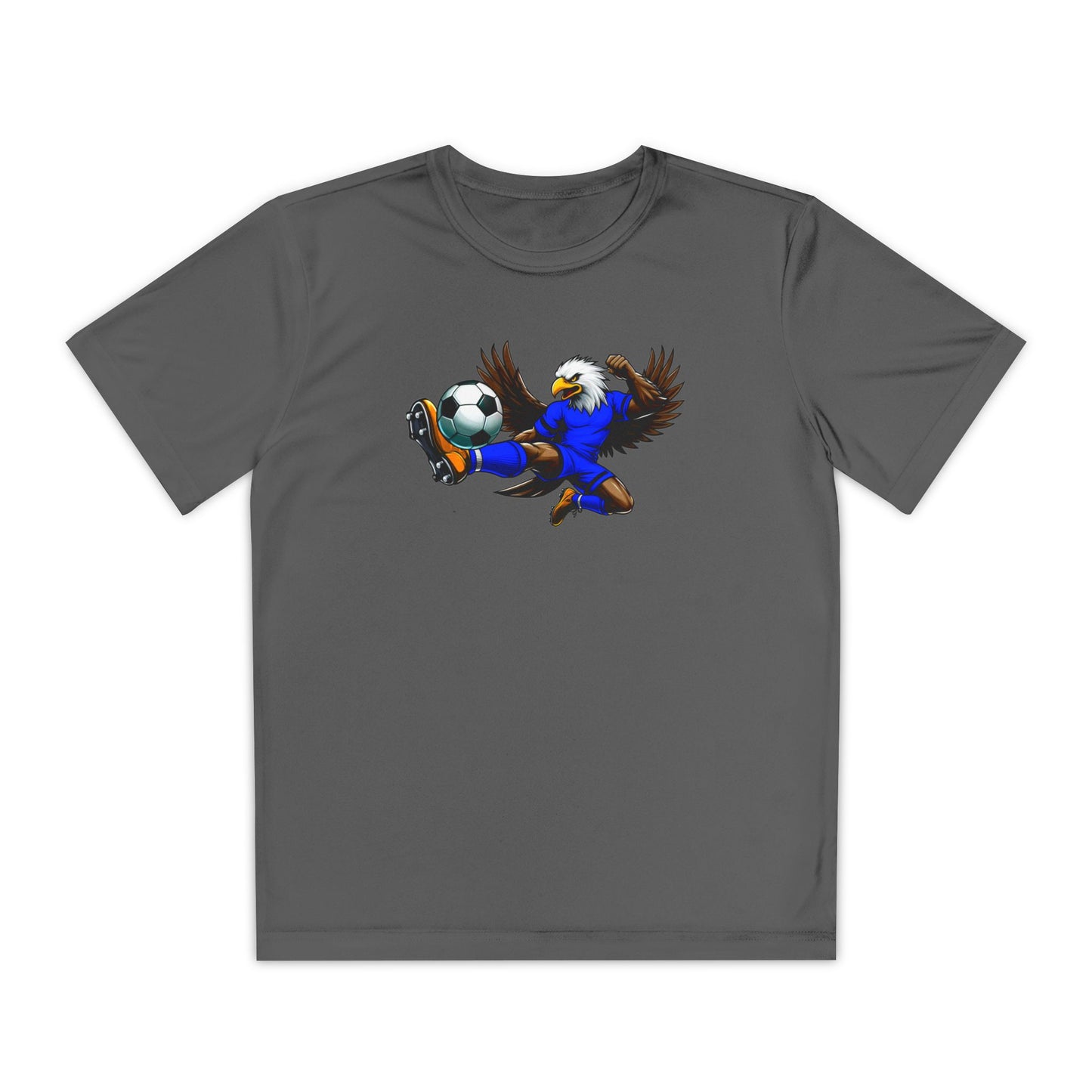 Youth Performance "Eagle Soccer Player" Tee