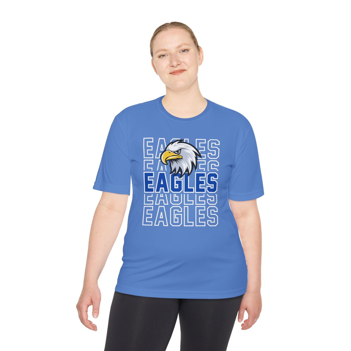Performance "Stacked Eagles" Tee