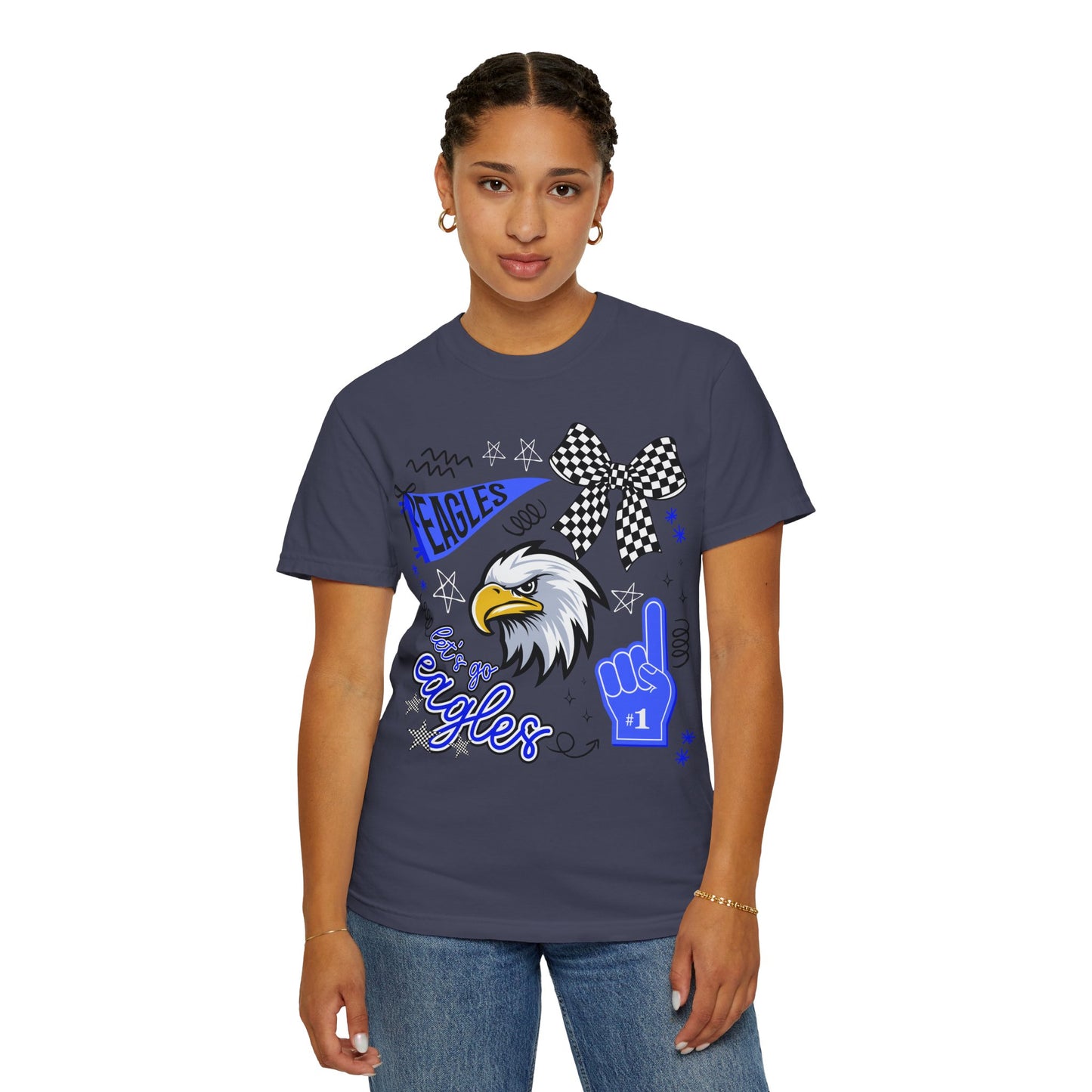 Comfort Colors "Eagles Doodle" Tee