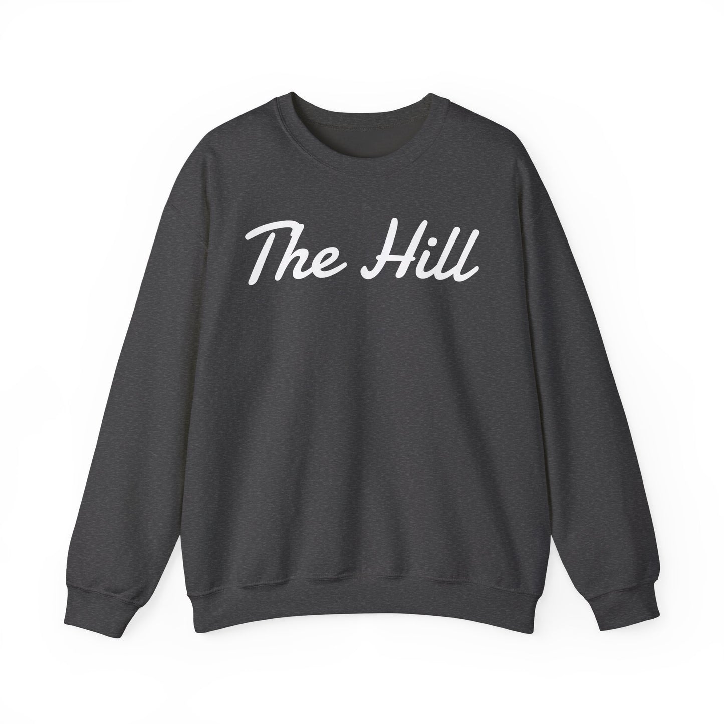 Embroidered "The Hill" Crewneck Sweatshirt