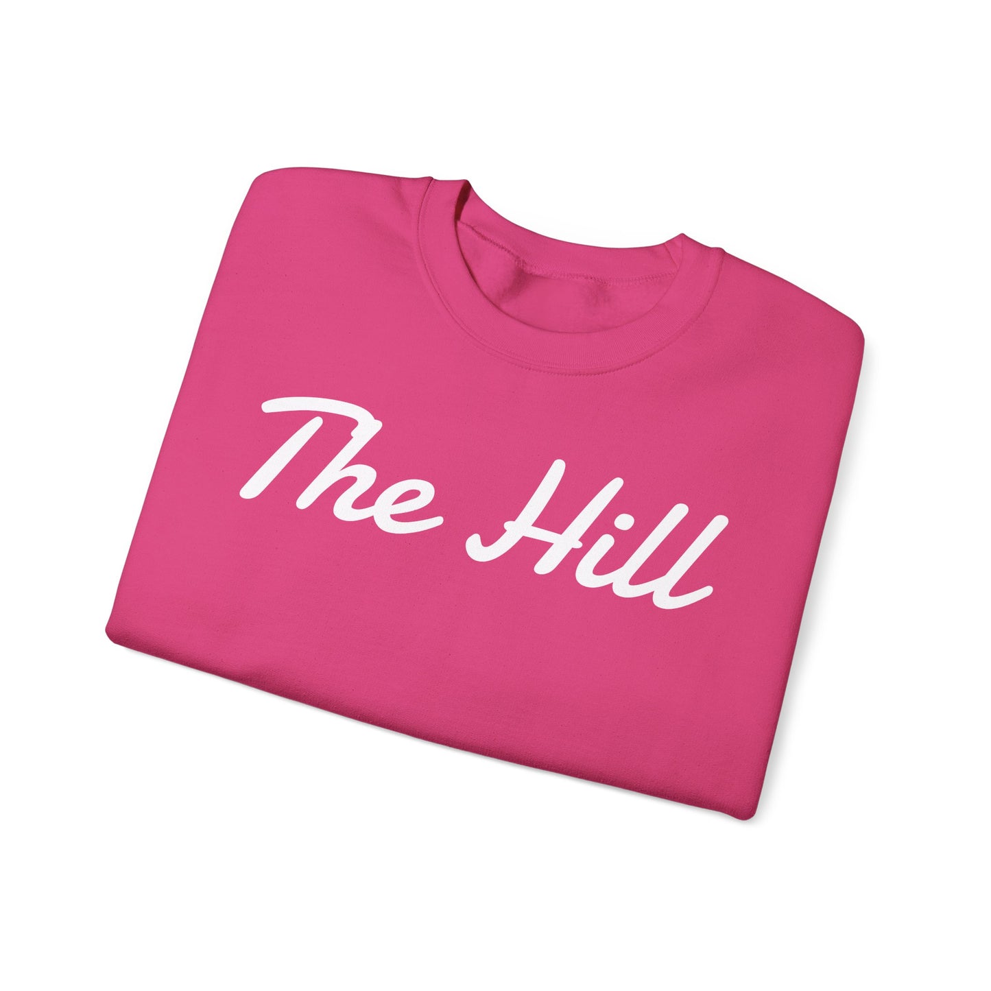 Embroidered "The Hill" Crewneck Sweatshirt
