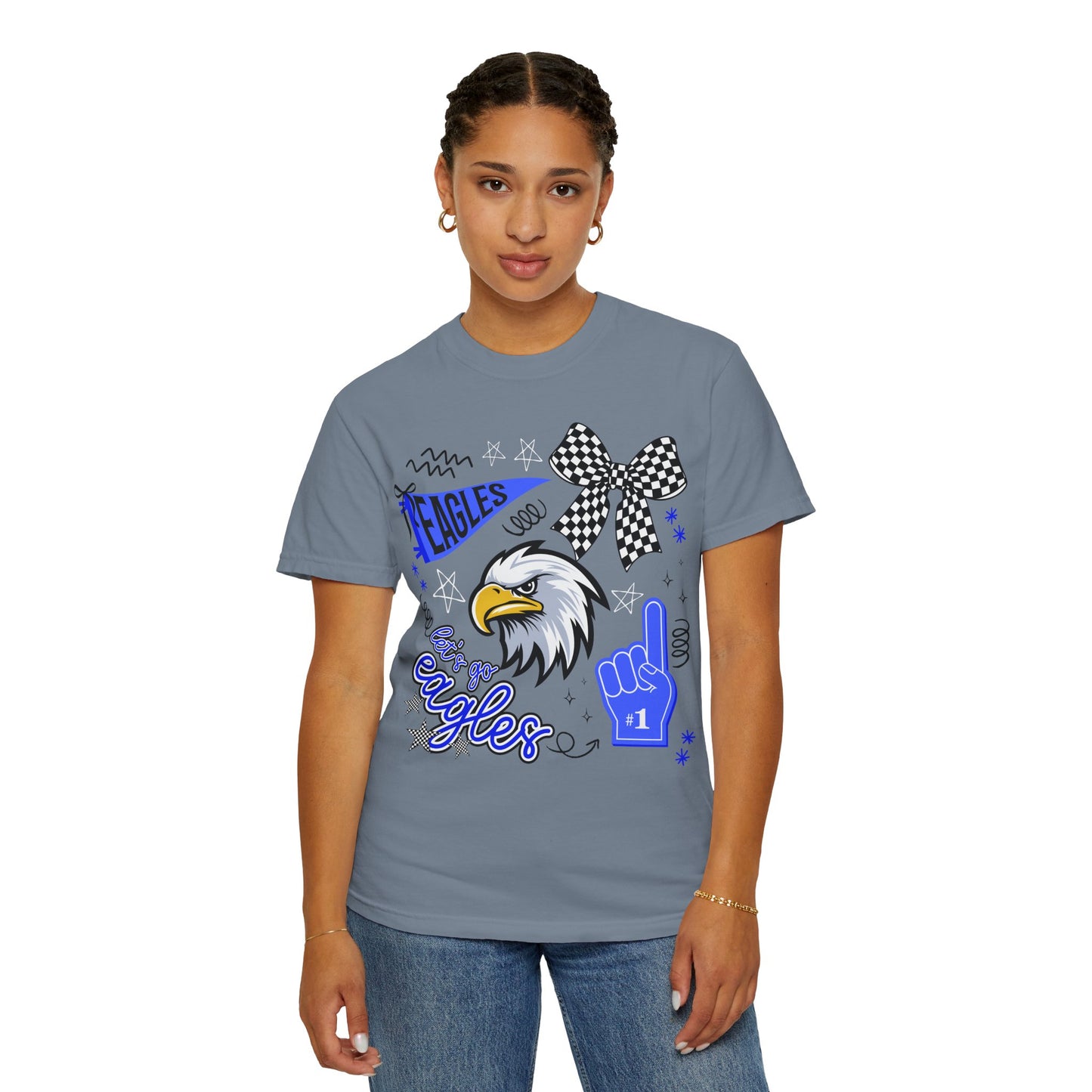 Comfort Colors "Eagles Doodle" Tee