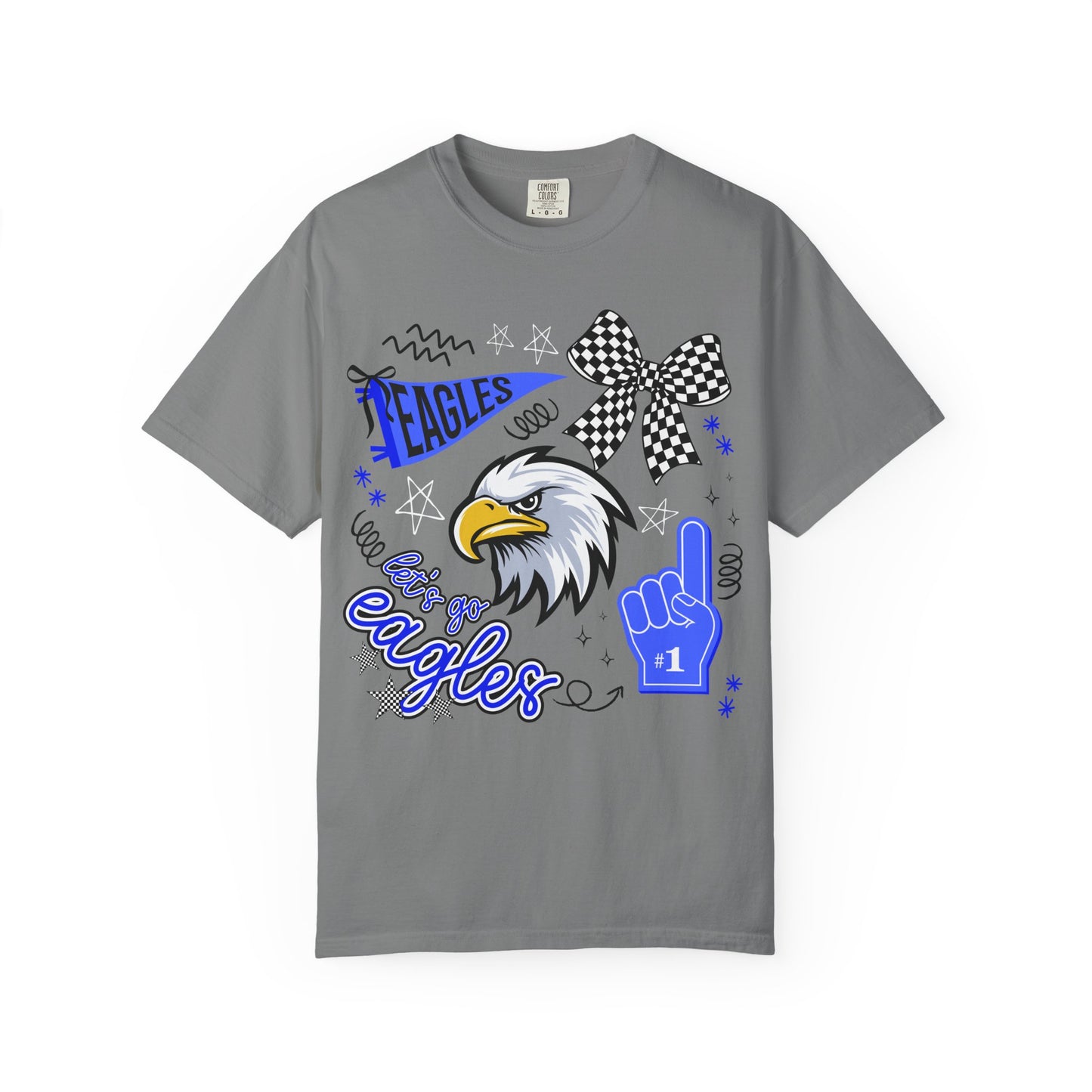 Comfort Colors "Eagles Doodle" Tee