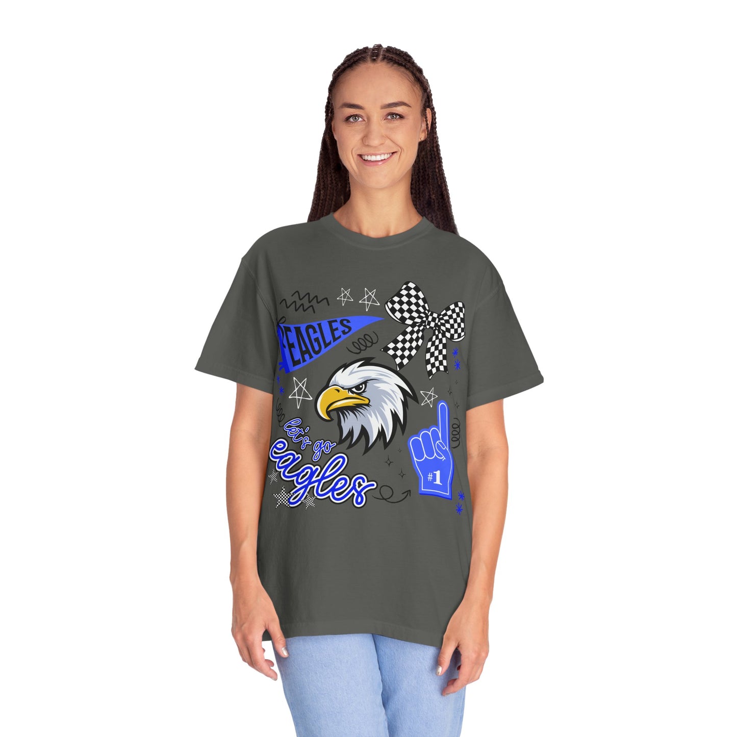 Comfort Colors "Eagles Doodle" Tee