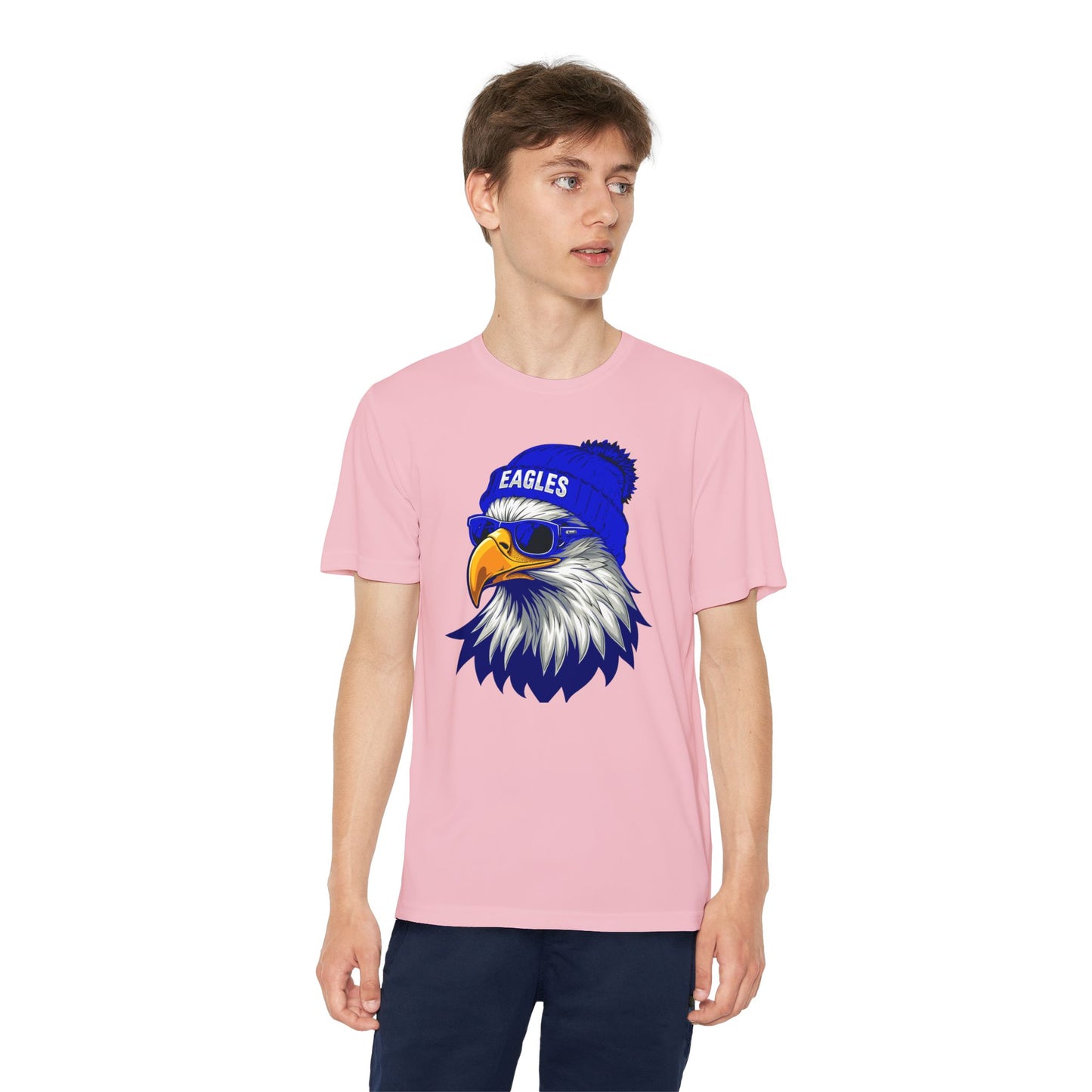 Youth Performance "Eagle Beanie" Tee