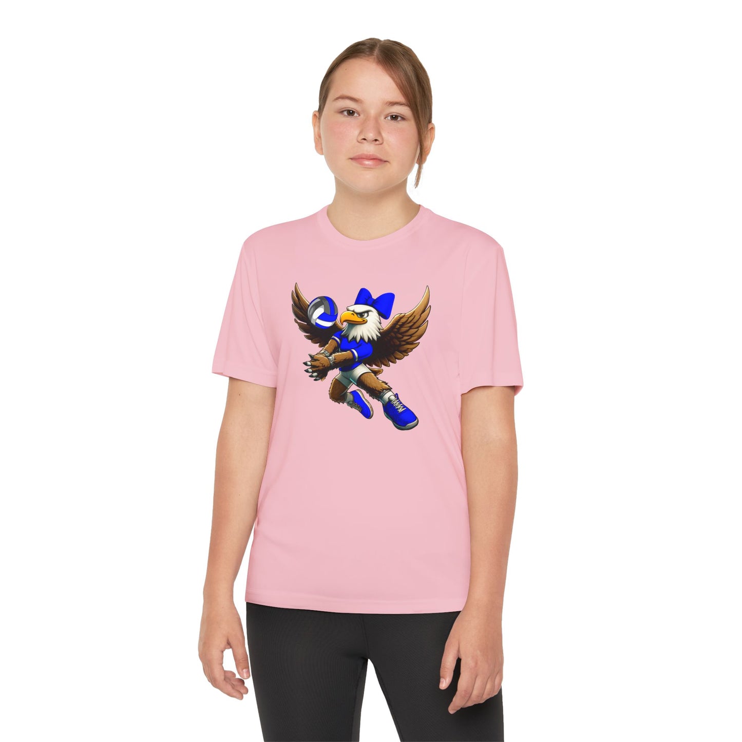 Performance Youth "Volleyball Player Eagle" Tee