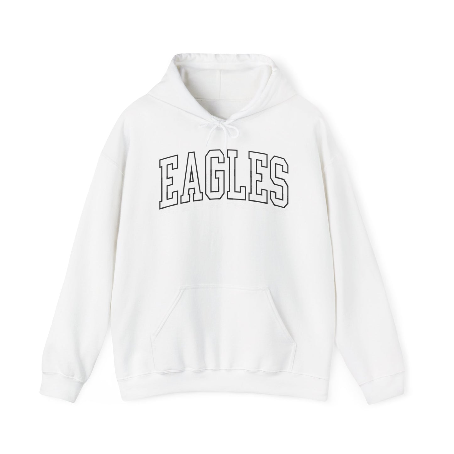 "Distressed Eagles" Hoodie