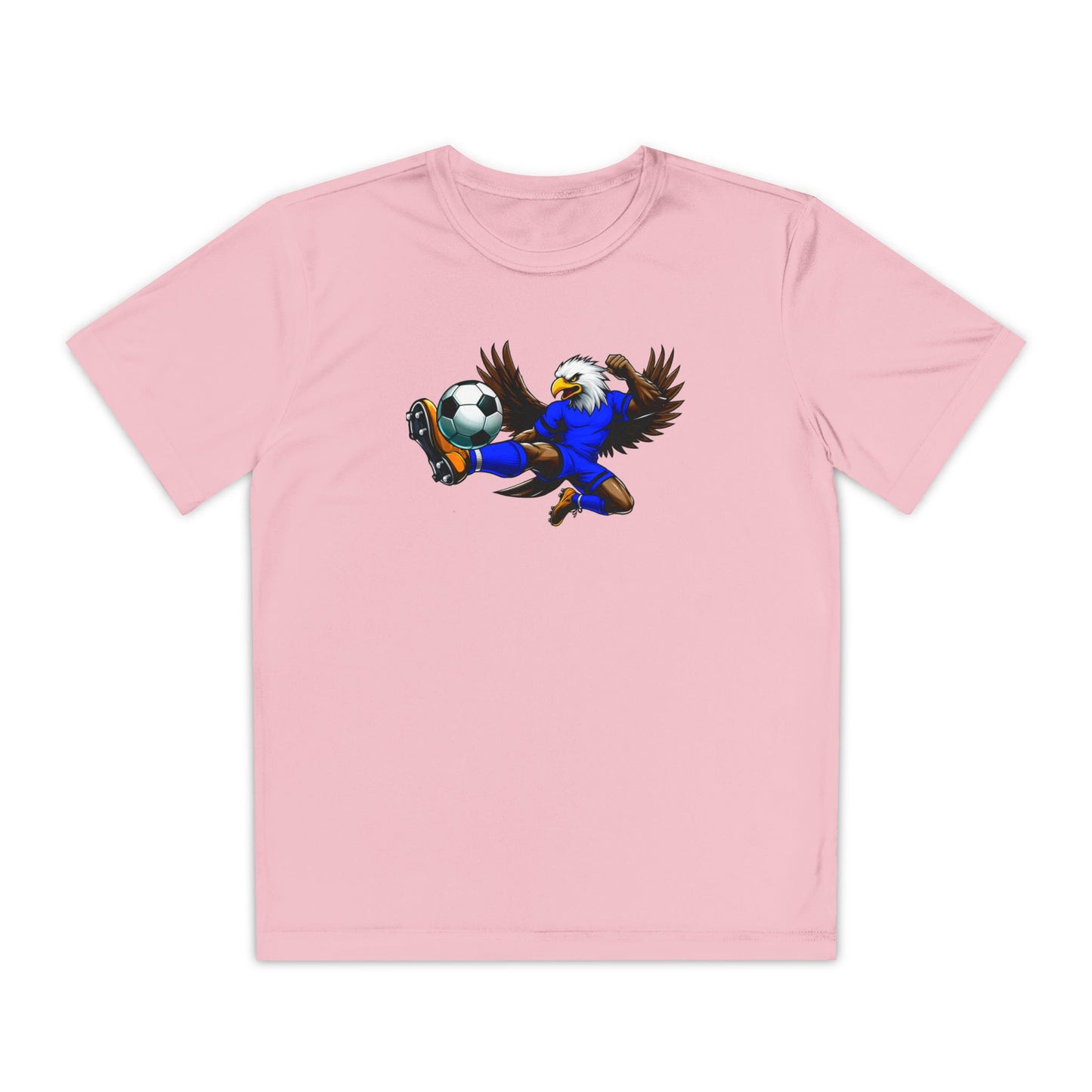 Youth Performance "Eagle Soccer Player" Tee