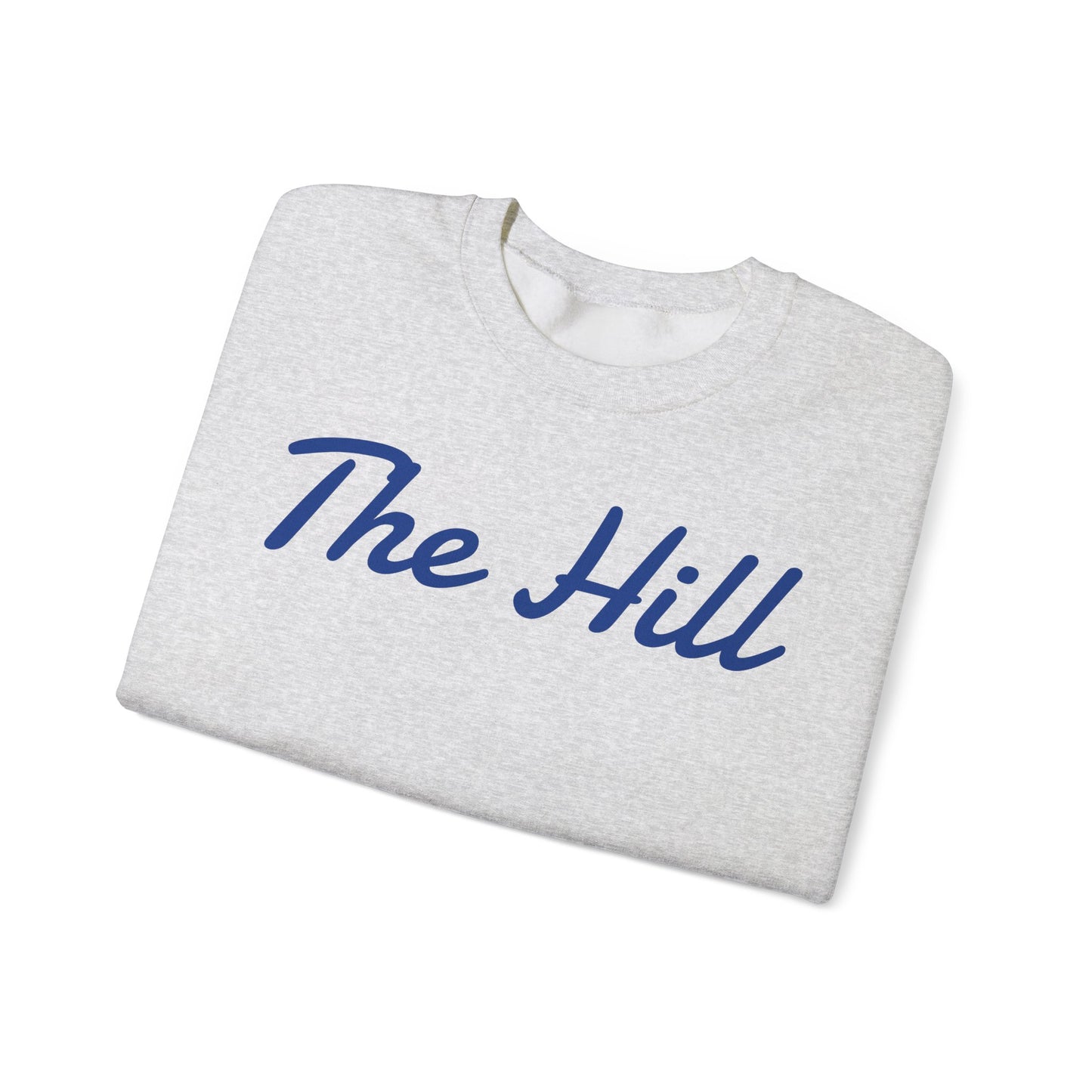 Embroidered "The Hill" Crewneck Sweatshirt