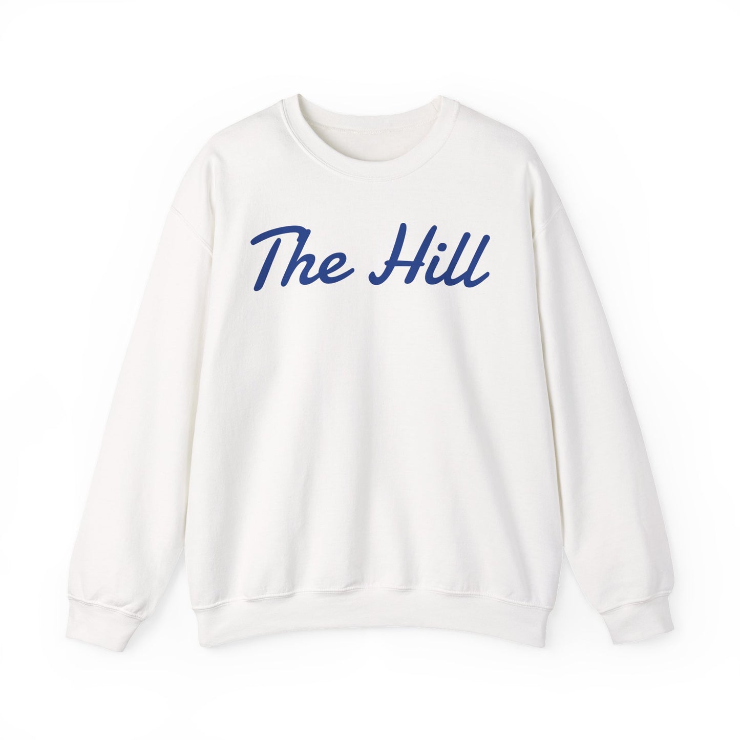 Embroidered "The Hill" Crewneck Sweatshirt