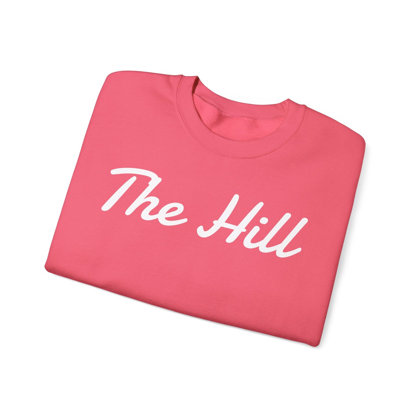 Embroidered "The Hill" Crewneck Sweatshirt