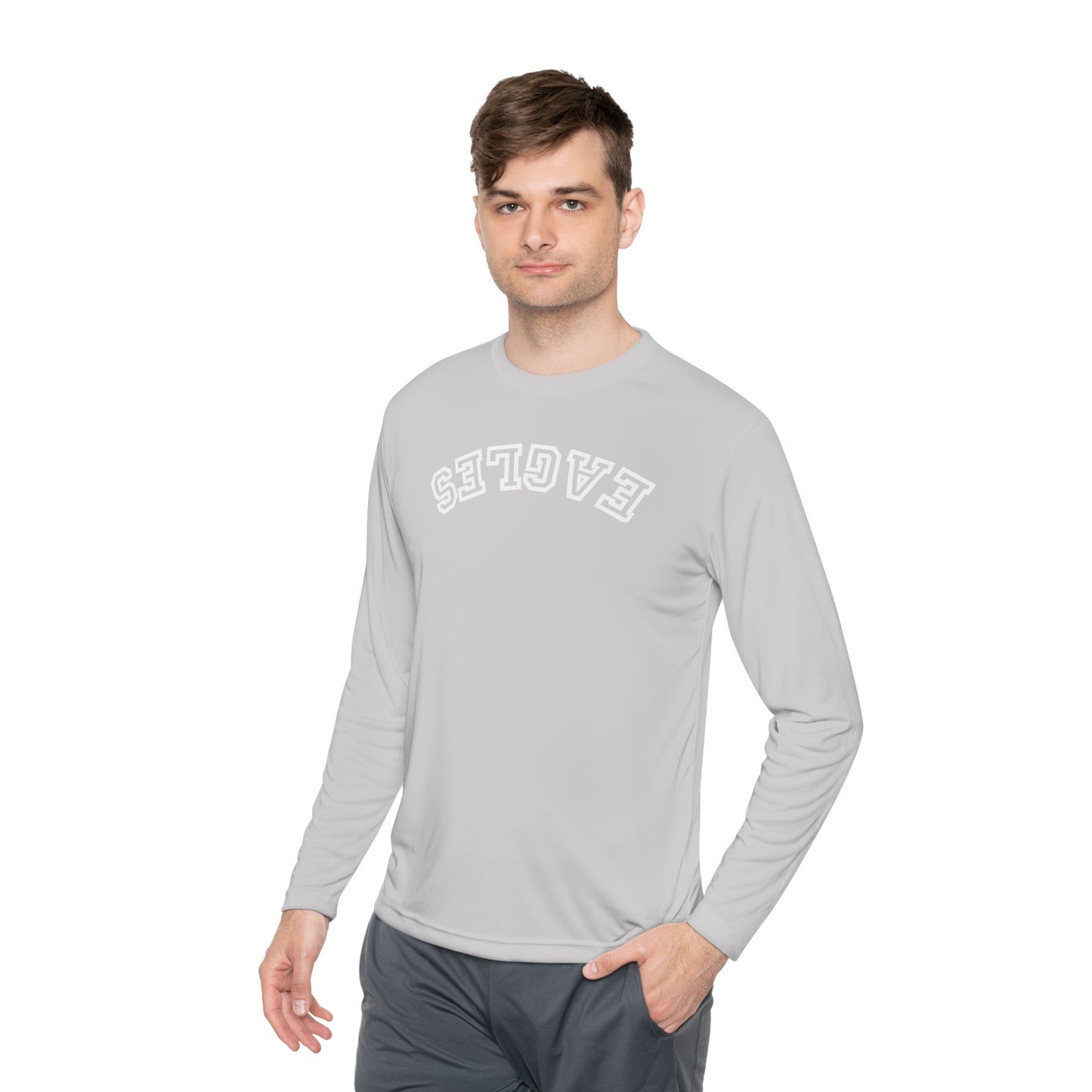 Performance "Upside Down Eagles" Long Sleeve Tee