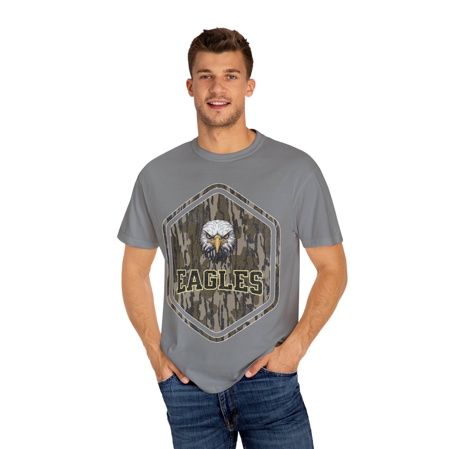 Comfort Colors "Camo Eagle" Tee