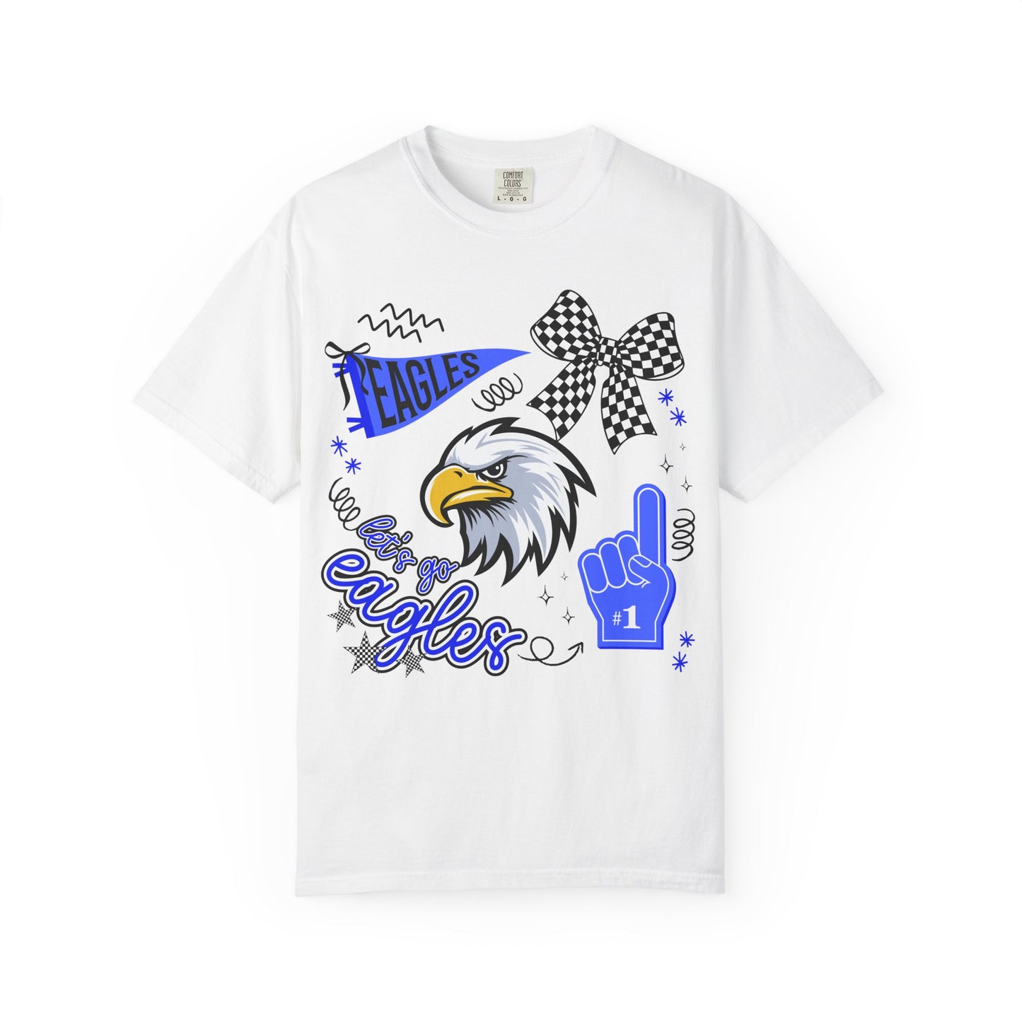 Comfort Colors "Eagles Doodle" Tee