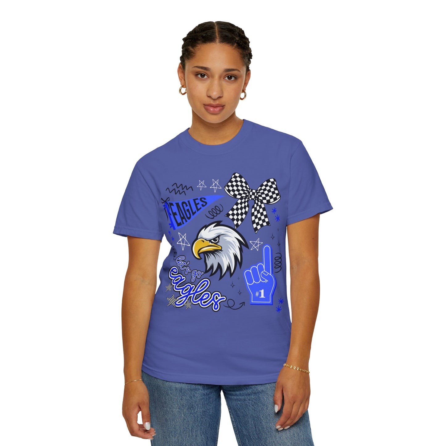 Comfort Colors "Eagles Doodle" Tee