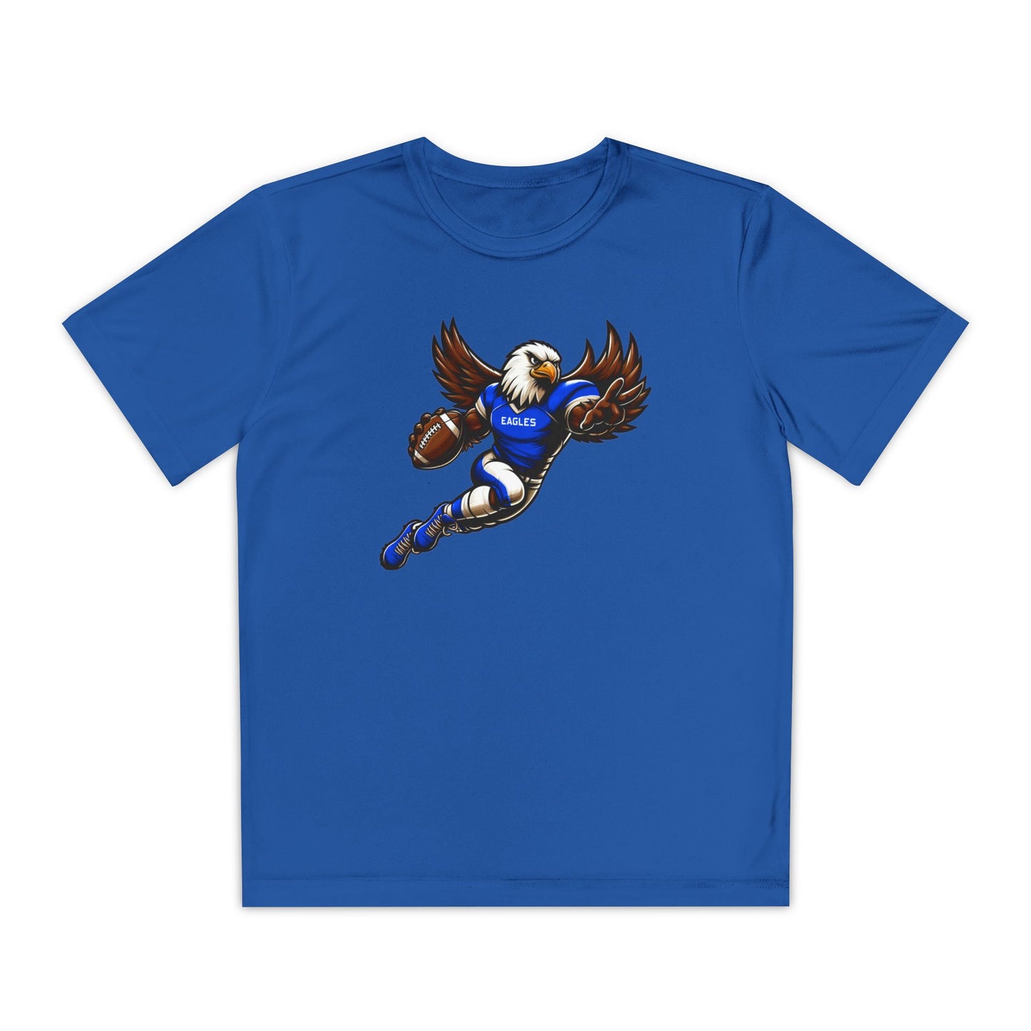 Youth Performance "Football Player Eagle" Tee
