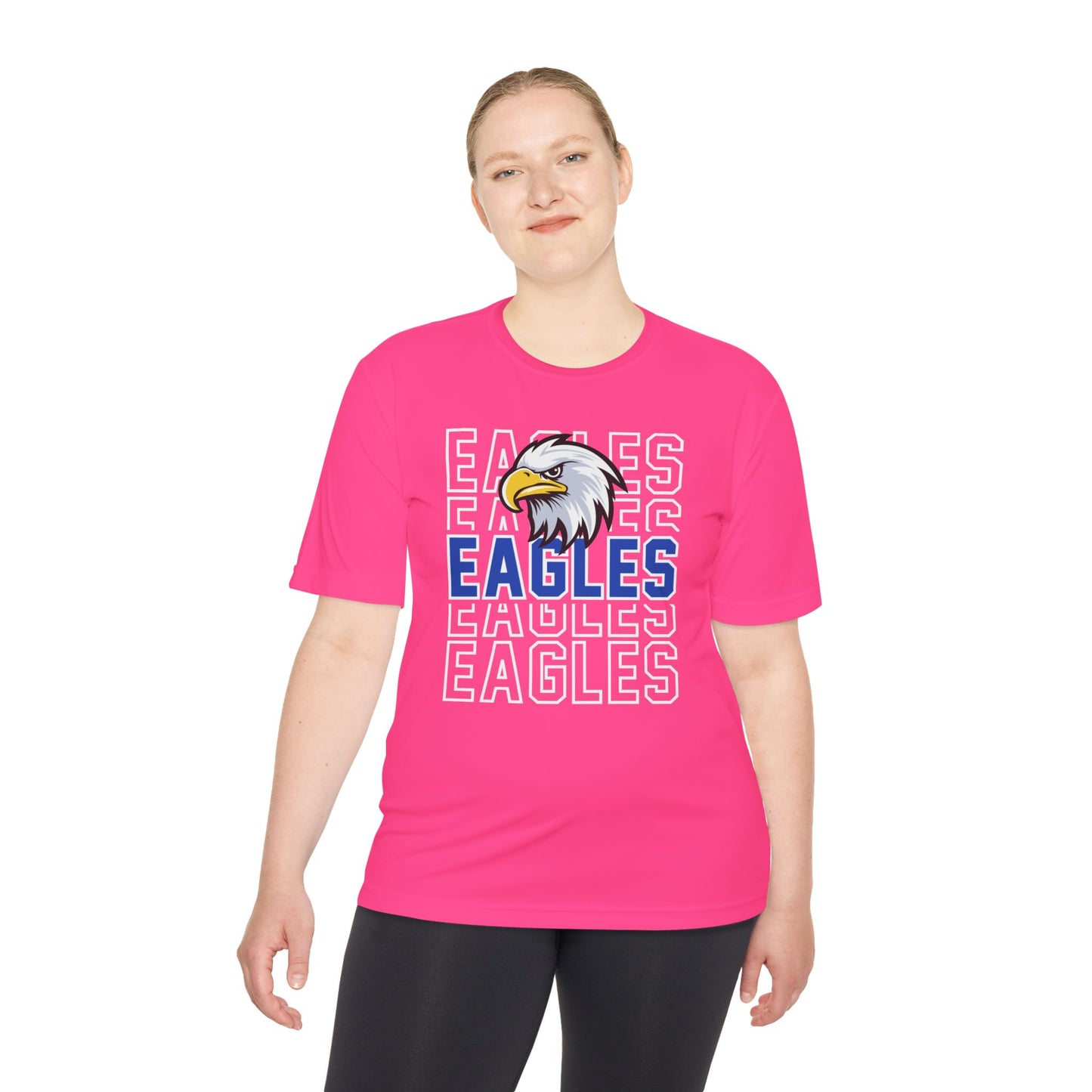 Performance "Stacked Eagles" Tee