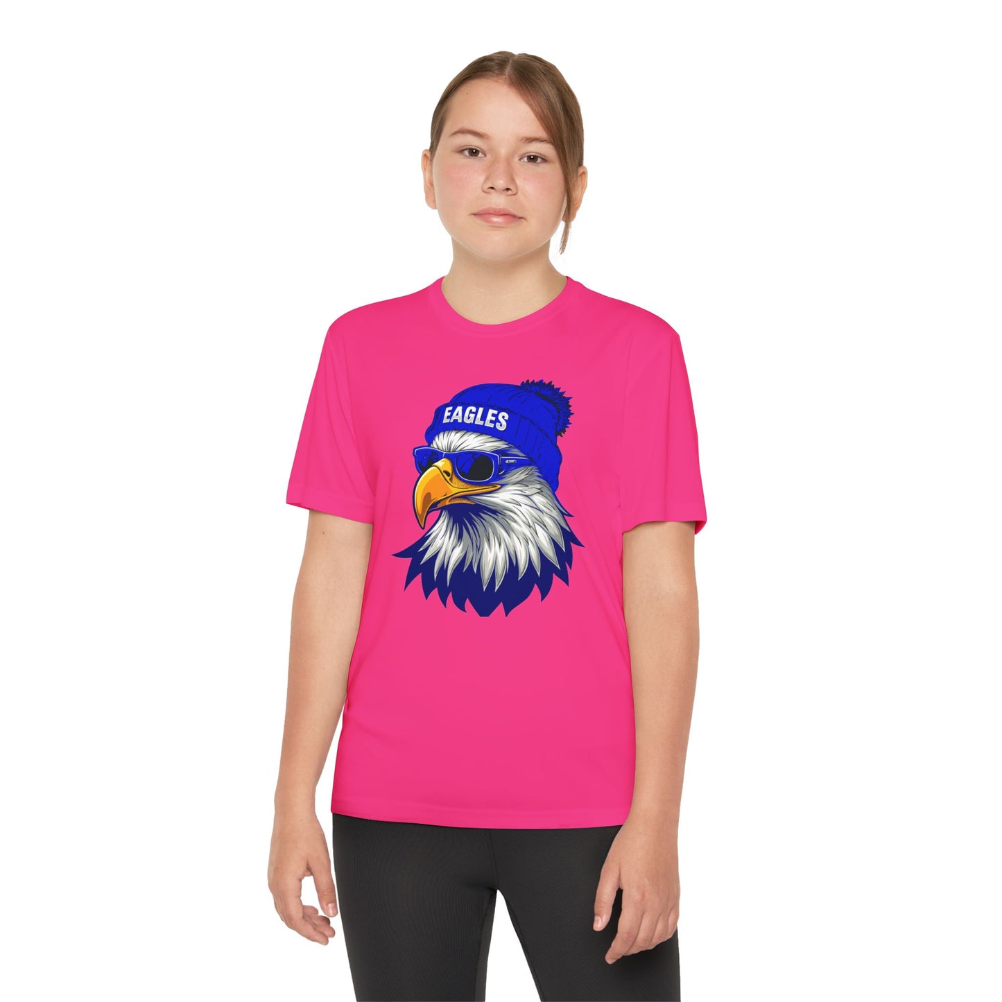 Youth Performance "Eagle Beanie" Tee
