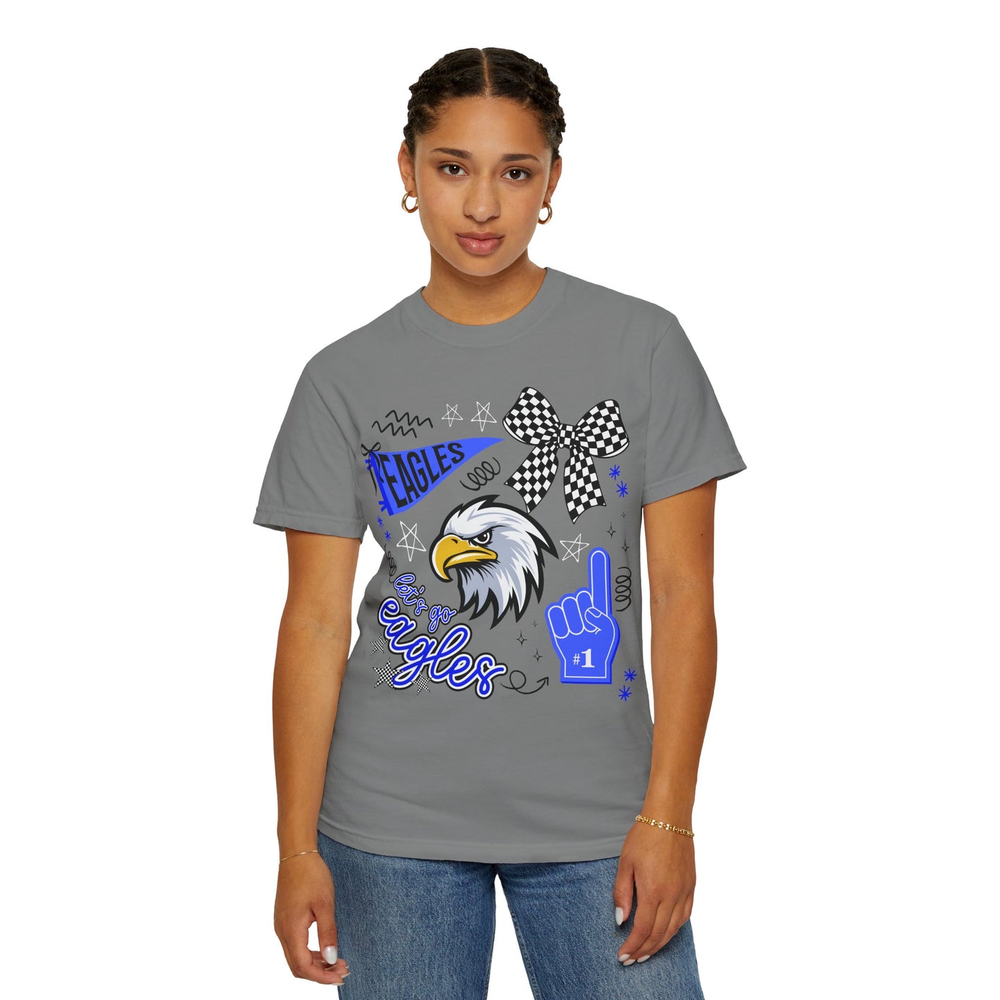 Comfort Colors "Eagles Doodle" Tee