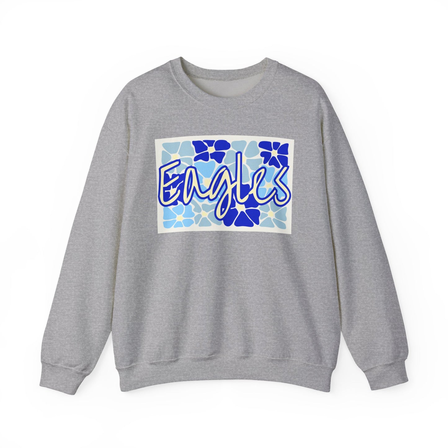 "Mosaic Eagles" Crewneck Sweatshirt