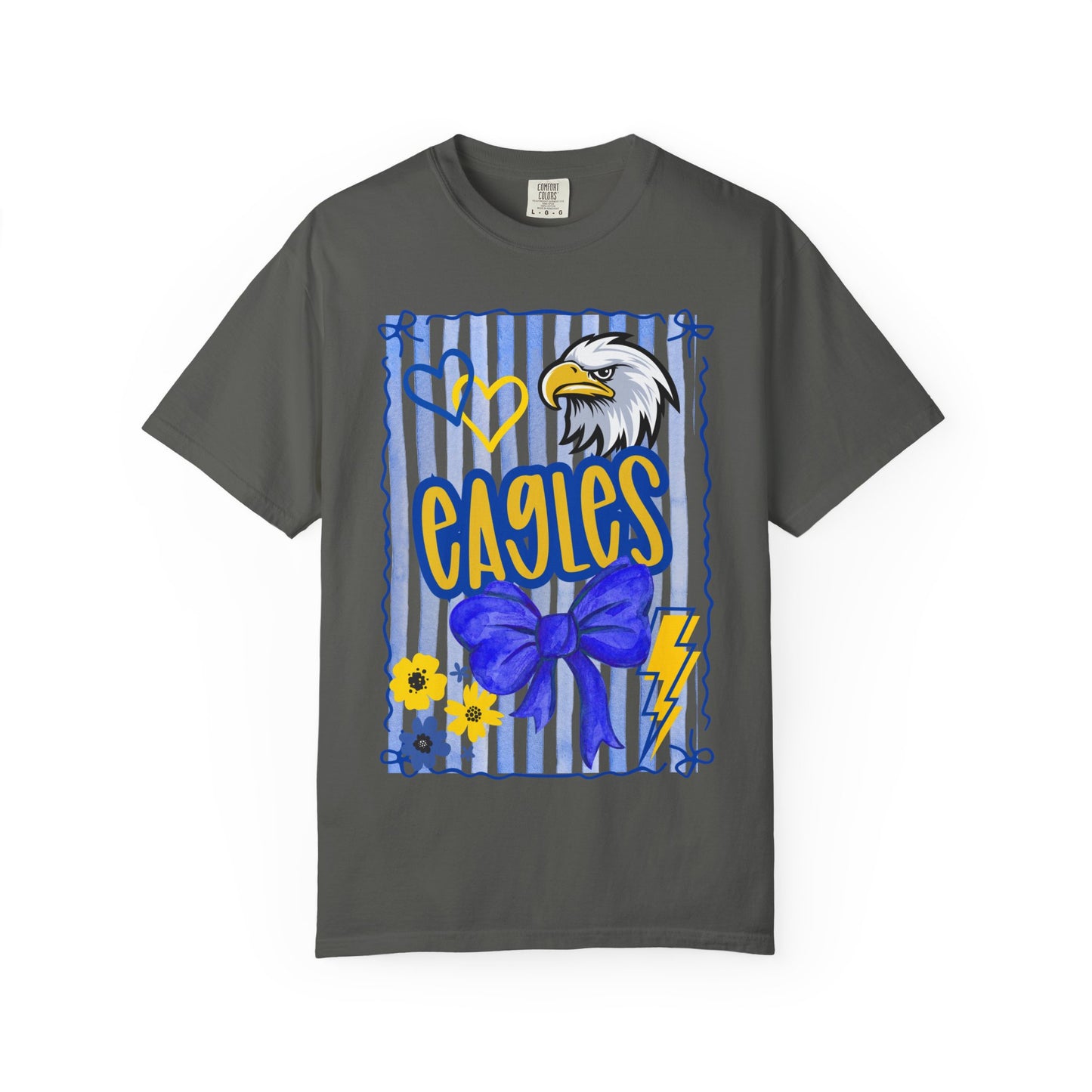 Comfort Colors "Preppy Eagle Collage" Tee