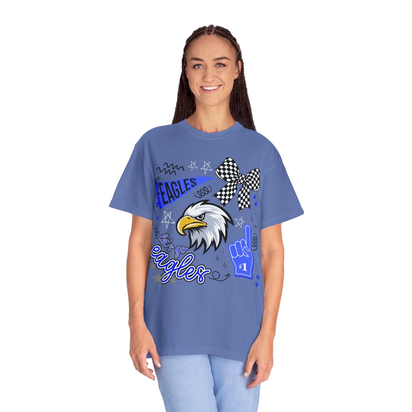Comfort Colors "Eagles Doodle" Tee