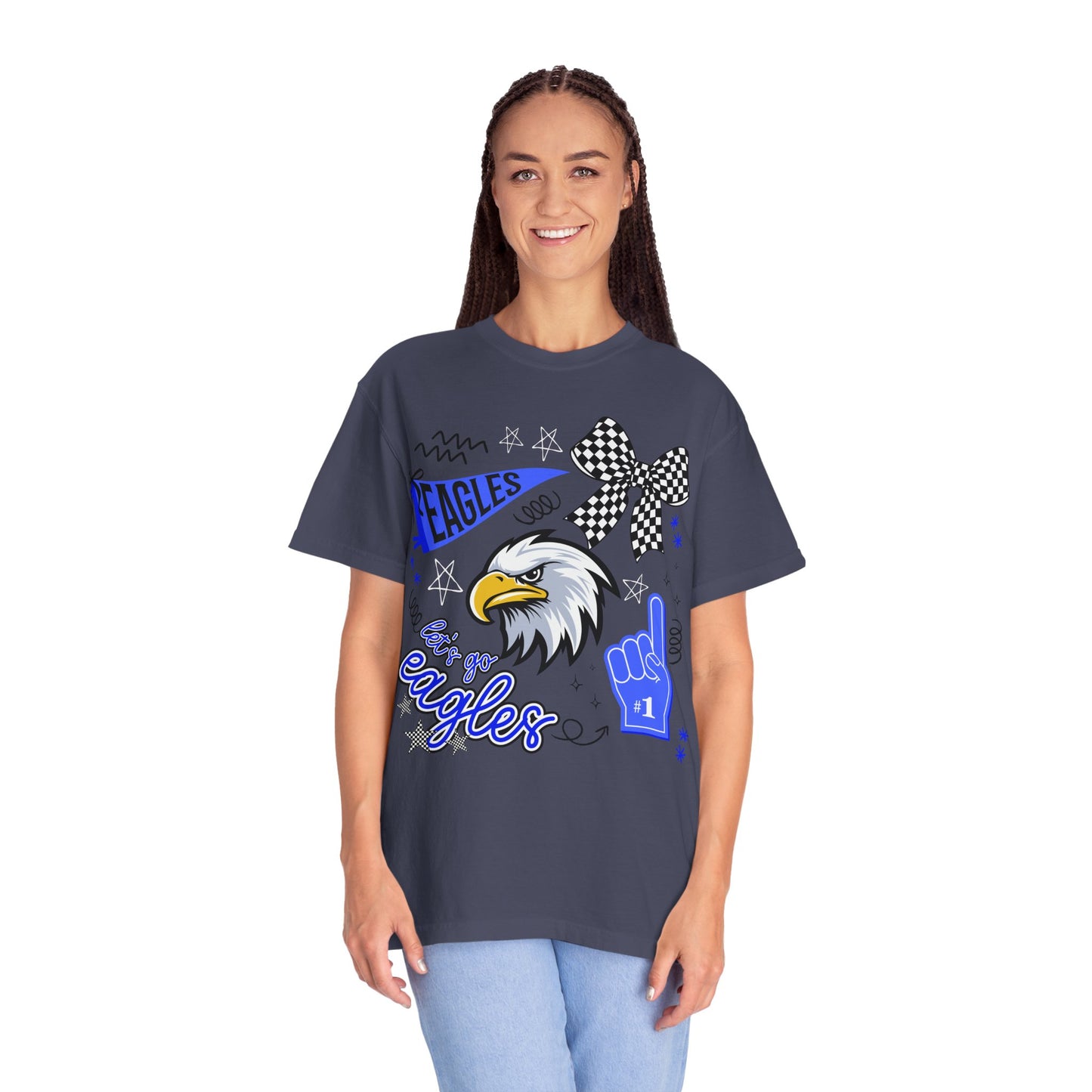 Comfort Colors "Eagles Doodle" Tee