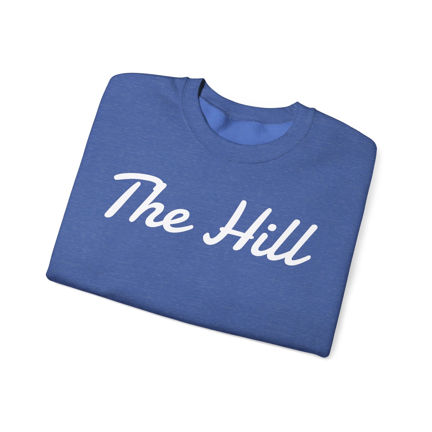 Embroidered "The Hill" Crewneck Sweatshirt
